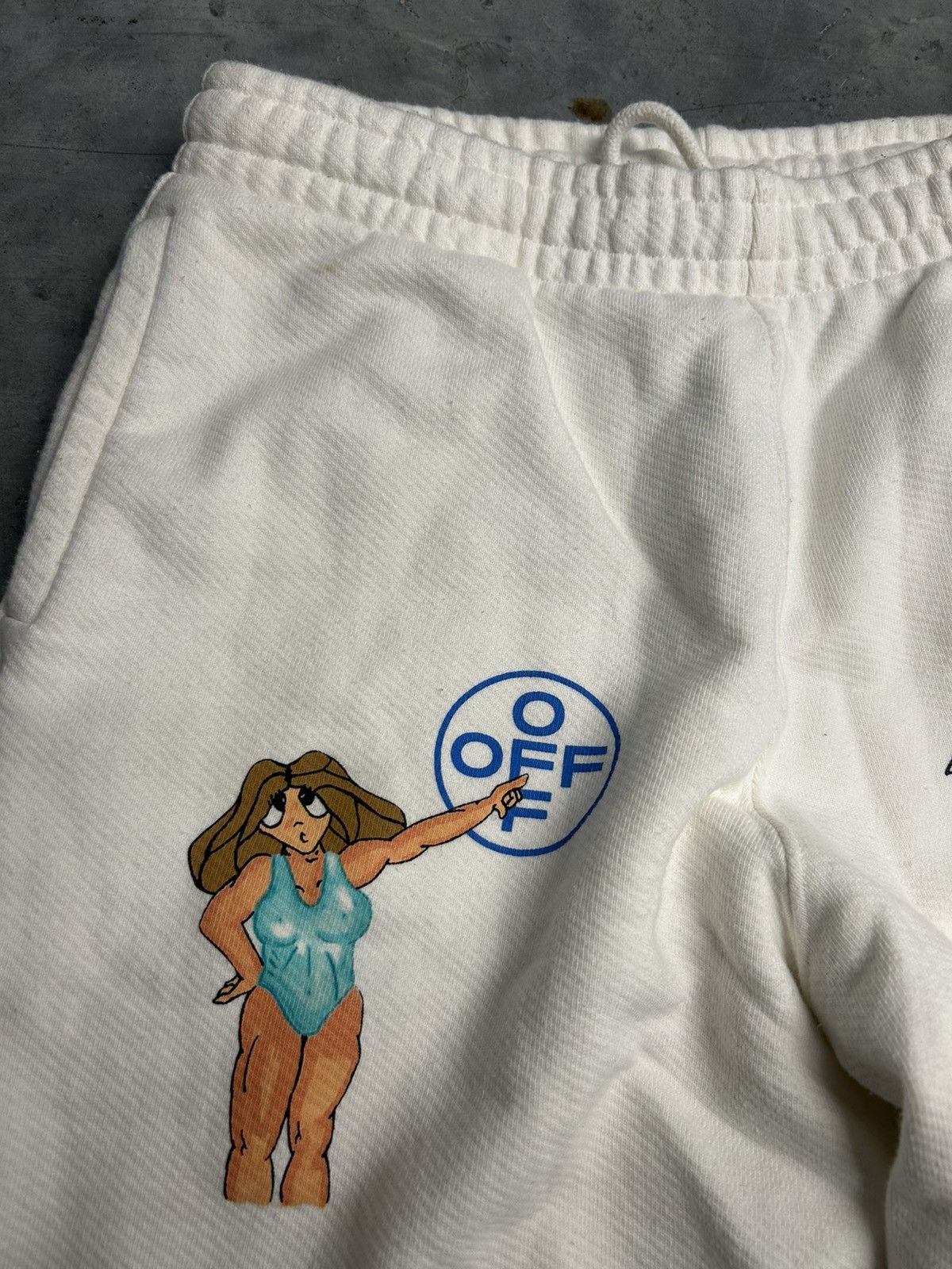 Off-White Off White Dondi Sweatpants Size US 32 / EU 48 - 3 Thumbnail