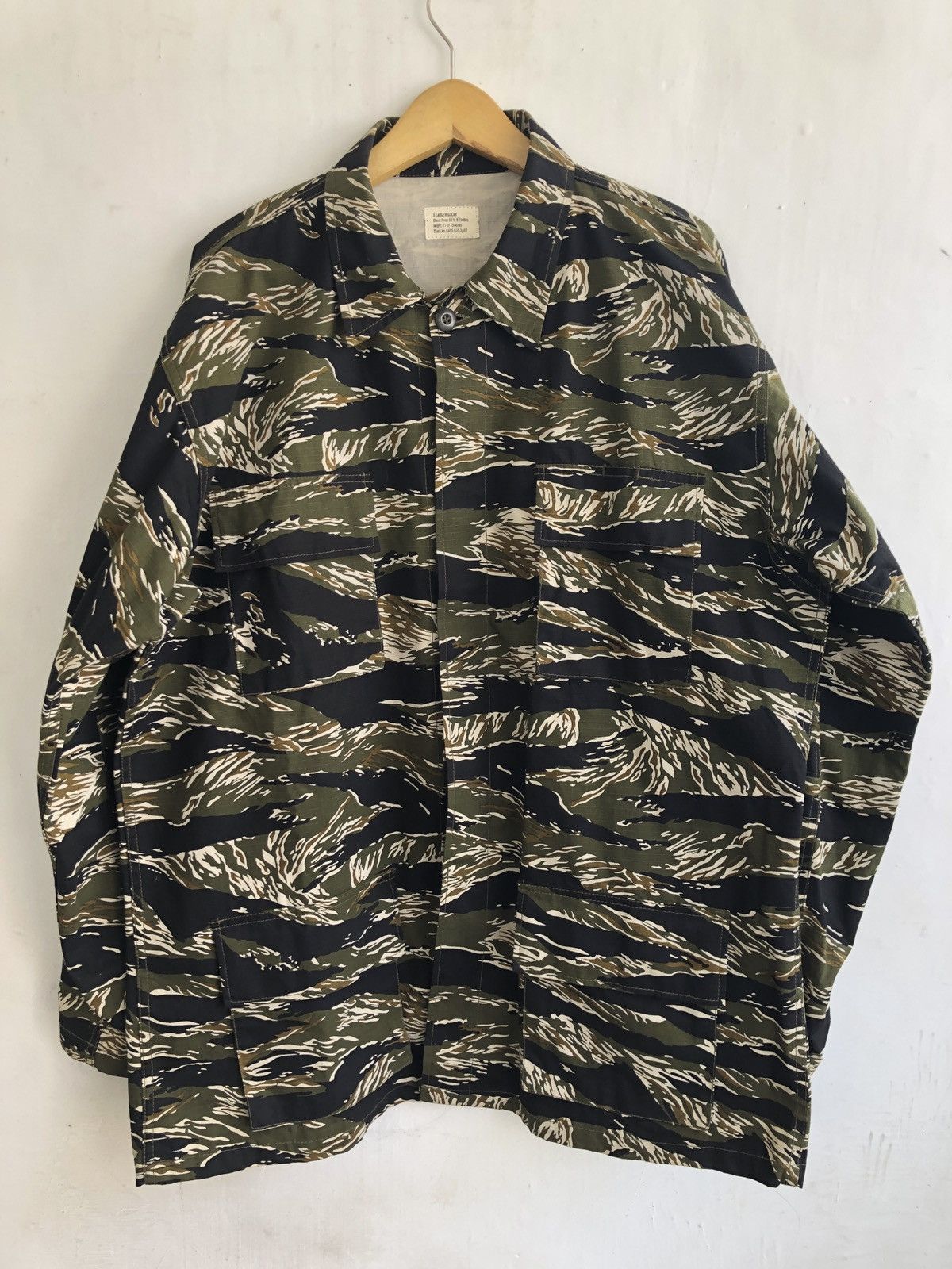 Other MILITARY PARKA SHIRT TIGER CAMO Size US XL / EU 56 / 4 - 1 Thumbnail