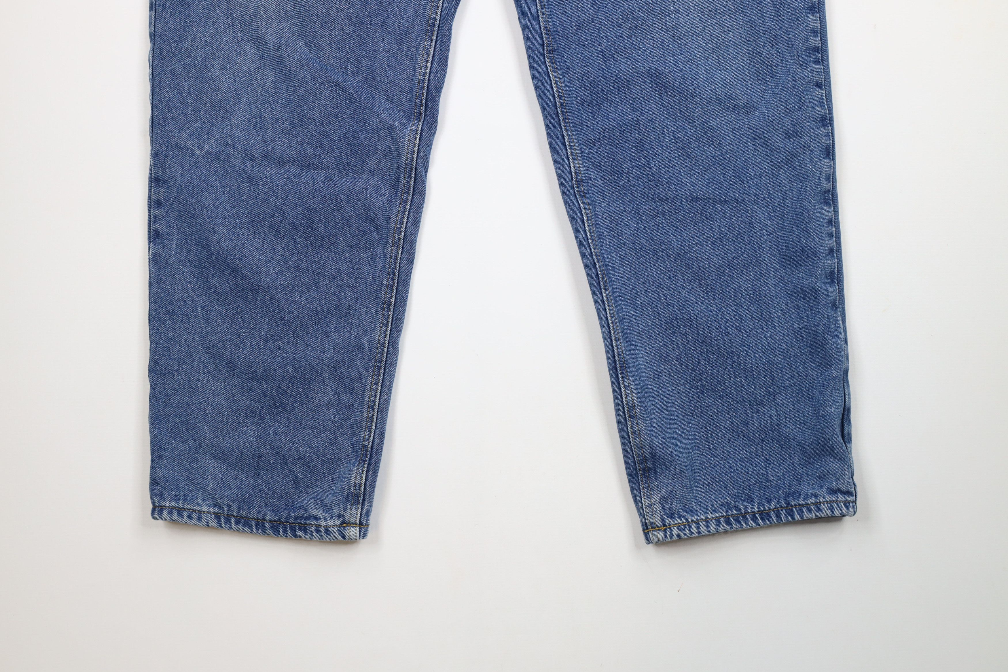Cabelas × Vintage Vintage Cabelas Heavyweight Flannel Lined Denim Jeans Blue Size US 42 / EU 58 - 5 Thumbnail