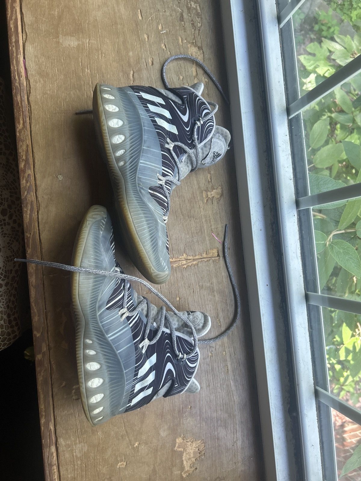 Adidas Adidas crazy explosive high top grey Size US 7.5 / EU 40-41 - 4 Thumbnail