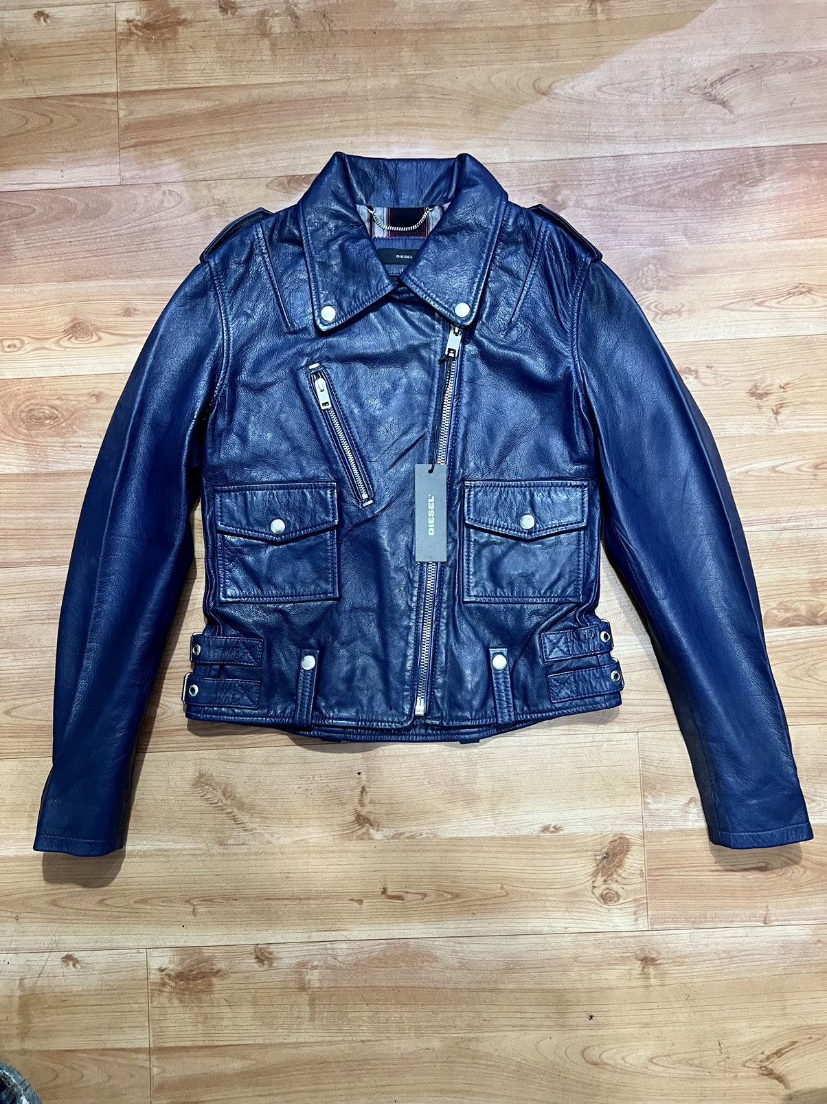 Diesel Diesel L-ARA-A leather jacket Size S / US 4 / IT 40 - 2 Thumbnail