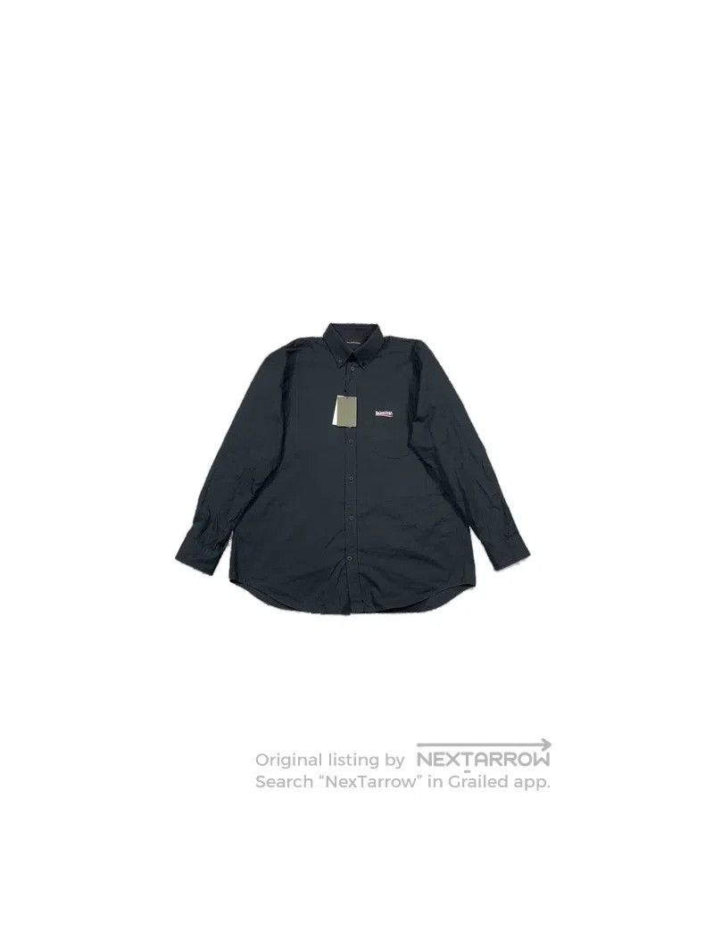 Balenciaga Balenciaga Wave Embroidered Shirt Size XS / US 0-2 / IT 36-38 - 7 Thumbnail