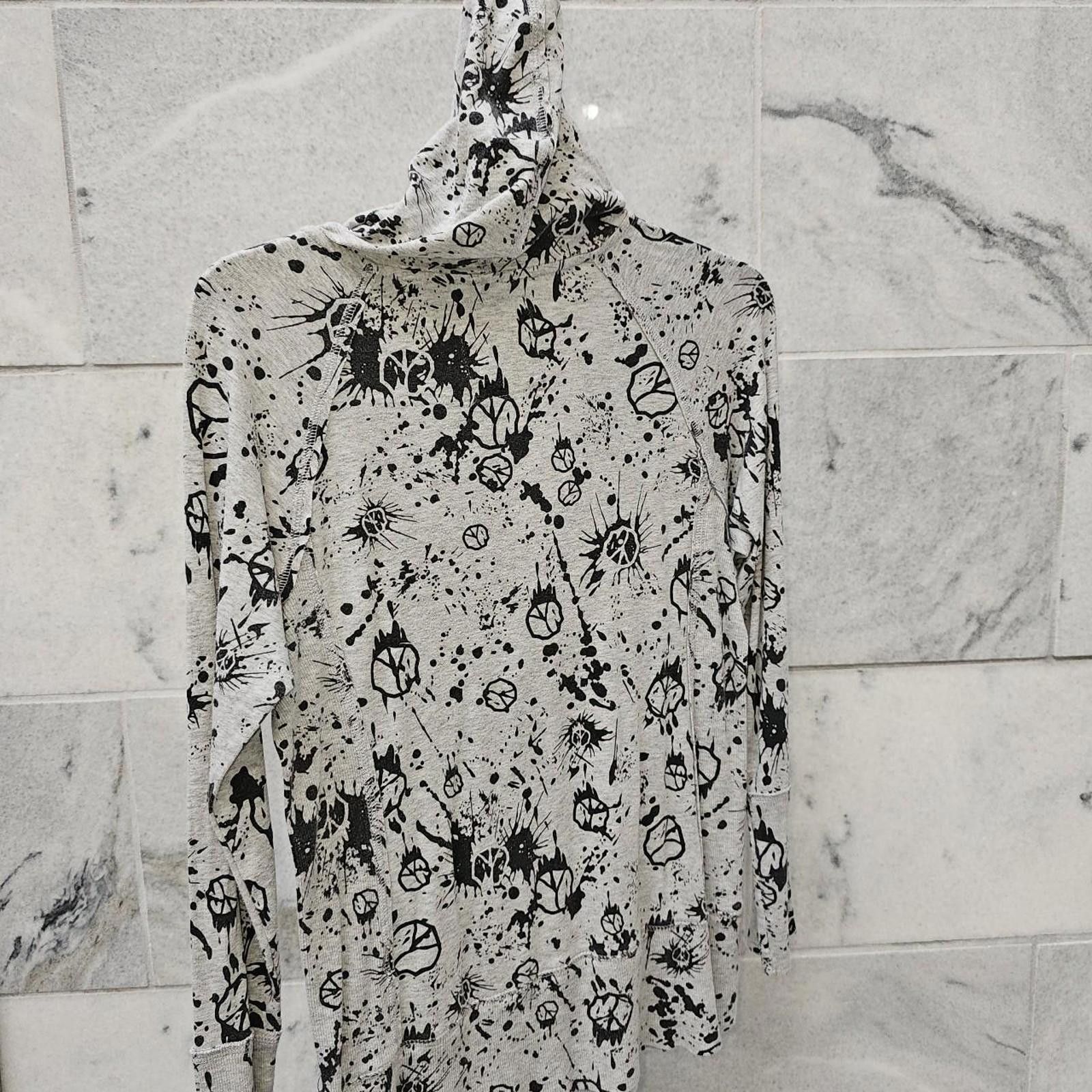 Other Women's Black and Grey Hoodie Size XL / US 12-14 / IT 48-50 - 6 Thumbnail