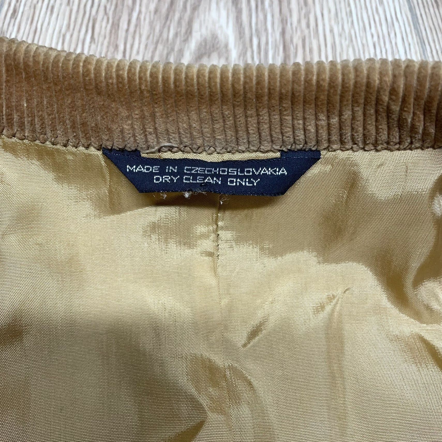 Vintage VINTAGE Mercury Men’s Corduroy Blazer Jacket 42 Regular Brown 1990s Mens Size 42R - 5 Thumbnail