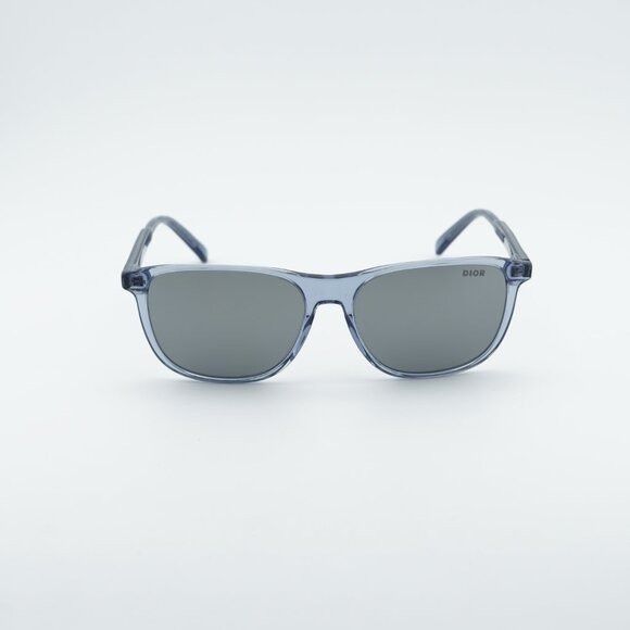 Dior Dior INDIOR S3I 80A4 Sunglasses Blue Square Frame Size ONE SIZE - 2 Thumbnail