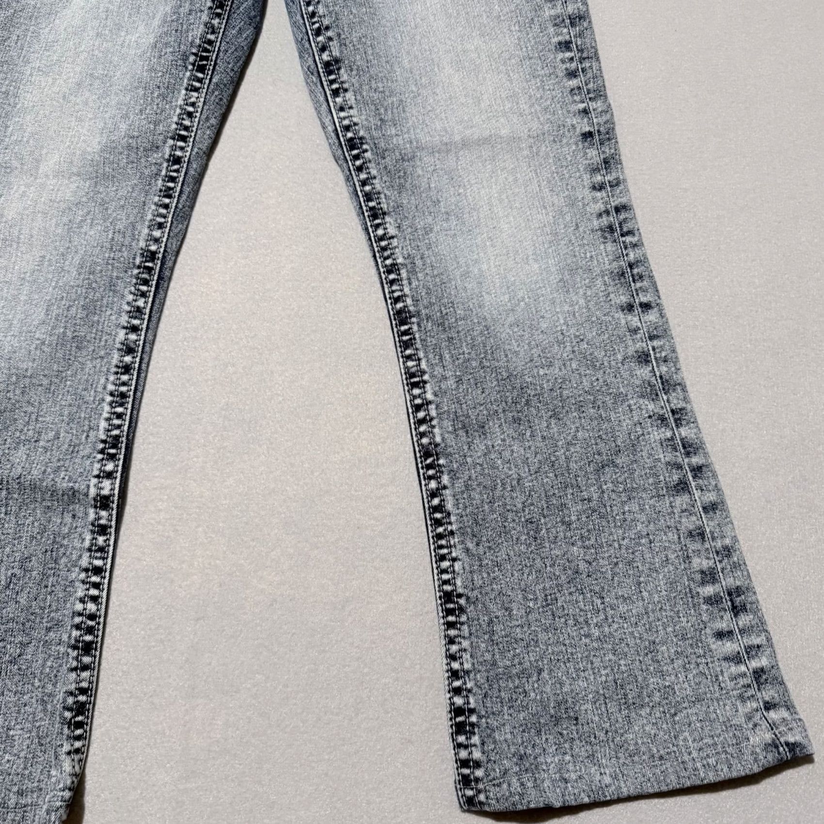 Vintage VINTAGE Stella in Dreams Jeans Women's Bootcut Denim Embroidered Western - 13/31 Size 34" / US 12 / IT 48 - 6 Thumbnail