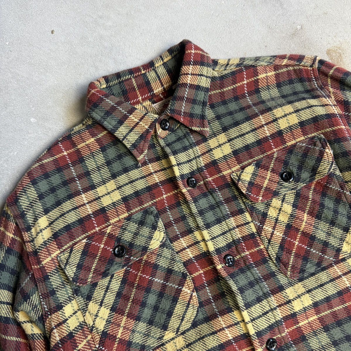Sugar Cane Sugar Cane Flannel Work Shirt Size US S / EU 44-46 / 1 - 2 Thumbnail
