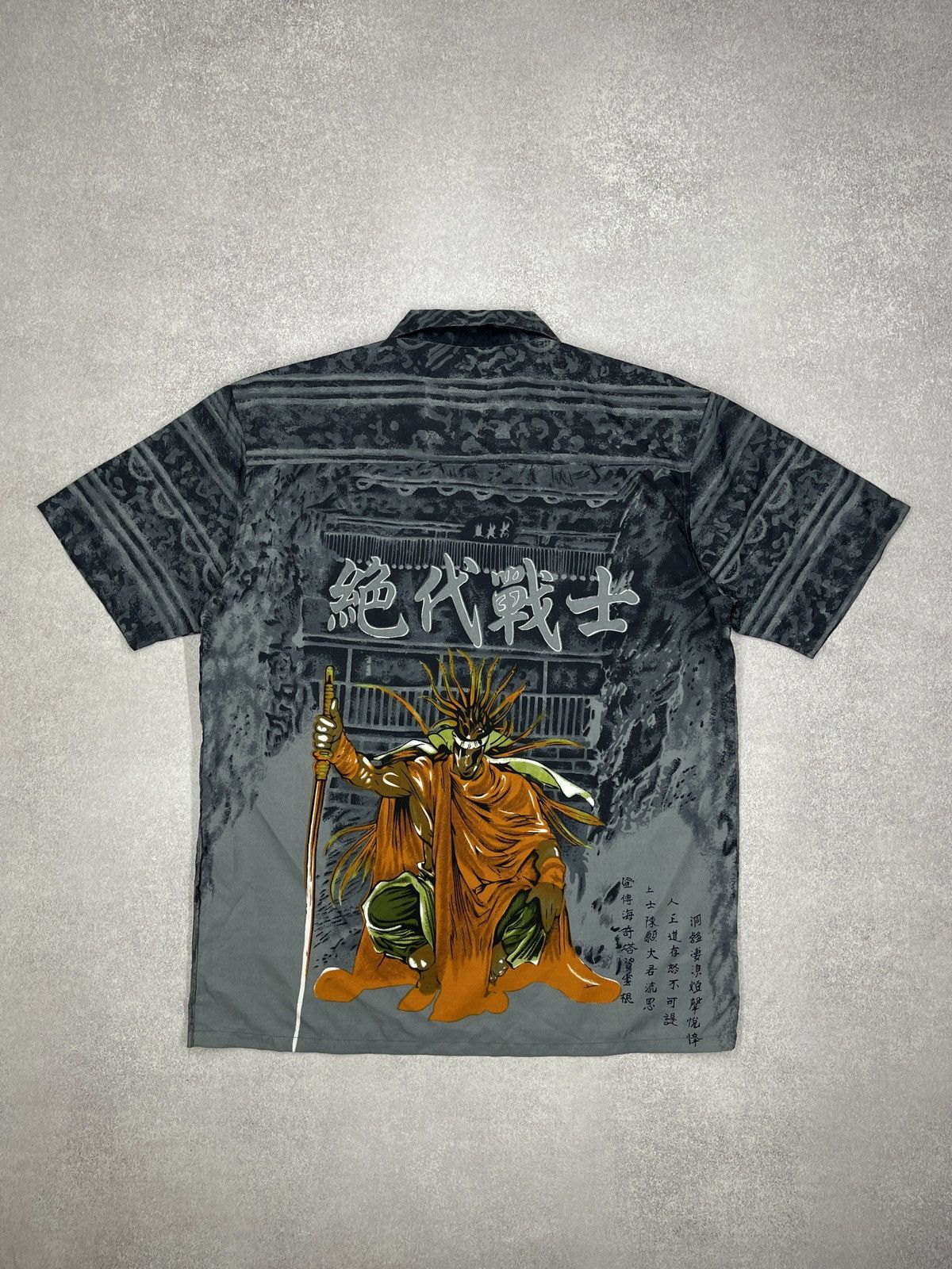 Other Vintage Ninety Anime Print Shirt Japanese Style Samurai Y2K Size US M / EU 48-50 / 2 - 5 Thumbnail