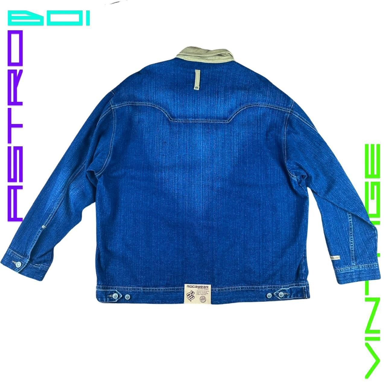 Phat Farm VINTAGE PHAT FARM BLUE OVERSIZED DENIM JACKET_ XXL Size US XXL / EU 58 / 5 - 6 Thumbnail