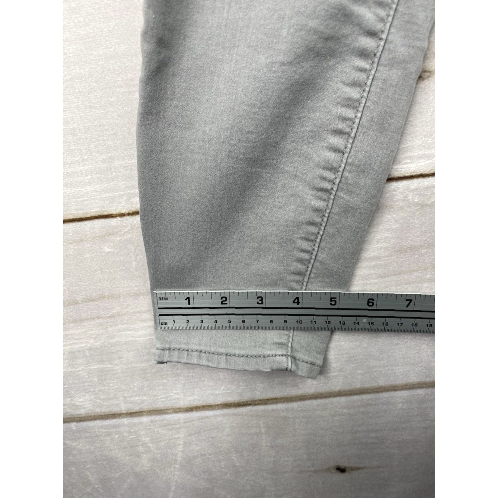 Denizen DENIZEN Levi's Jeans Skinny High Rise Sz 10 W30 Gray Stretch Denim - 5-Pocket Slim City Womens Jeans Set Size 32" / US 10 / IT 46 - 7 Thumbnail