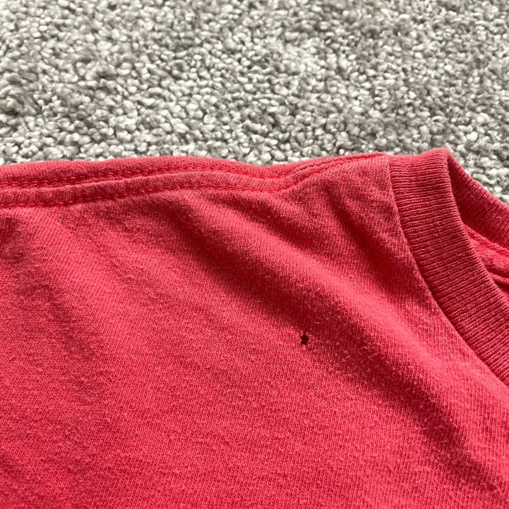 Vintage Columbia PFG Shirt Mens Large Red Crew Neck Long Sleeve Outdoor Fishing Top Breathable Cotton Knit Logo Size US L / EU 52-54 / 3 - 4 Thumbnail