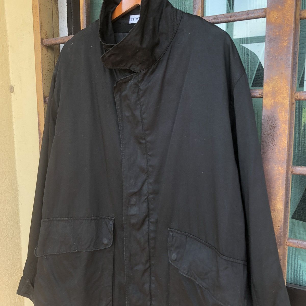 Stone Island Stone Island Raso Gommato Jacket Size US L / EU 52-54 / 3 - 3 Thumbnail