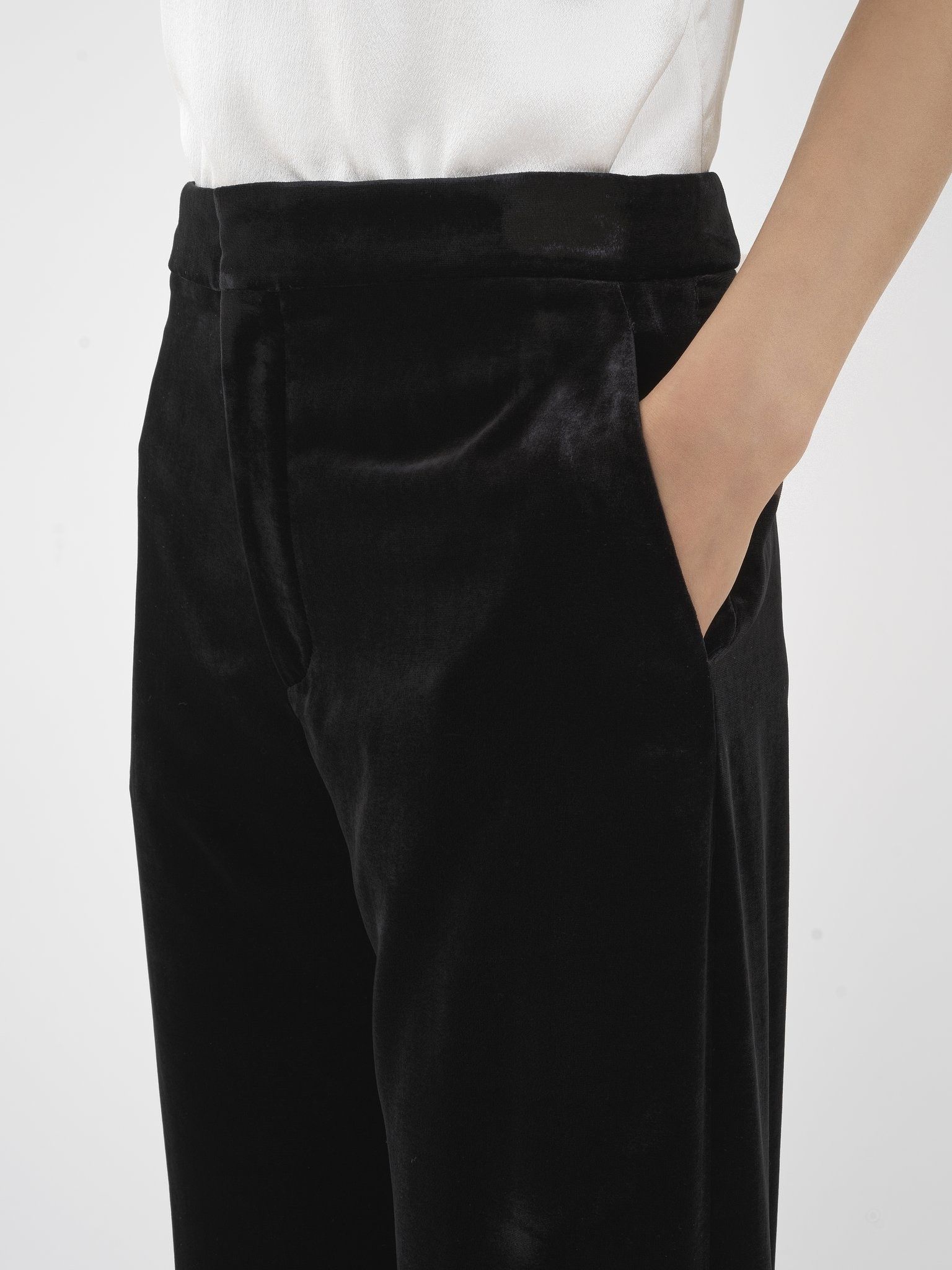Chloe o1loc1c0325 CHC24 Trouser in Black Size 28" / US 6 / IT 42 - 5 Thumbnail