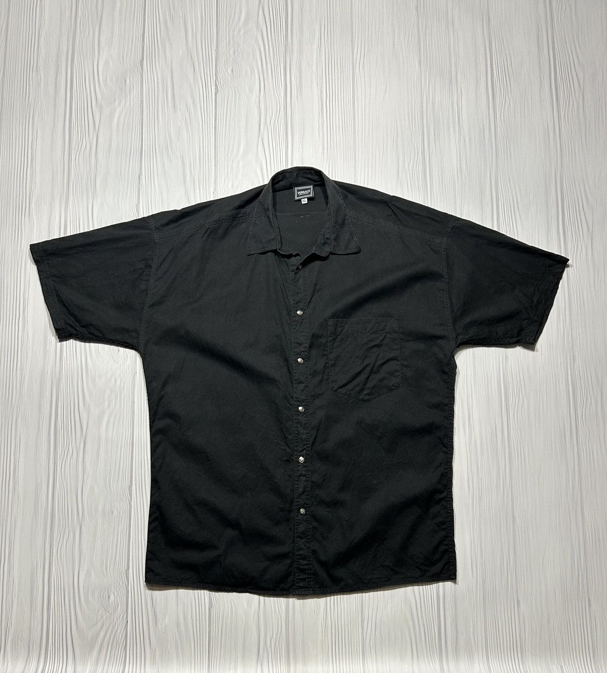 Versace Jeans Couture Vintage Versace Jeans Couture Big Logo Greece Style Shirt Size US XL / EU 56 / 4 - 9 Thumbnail
