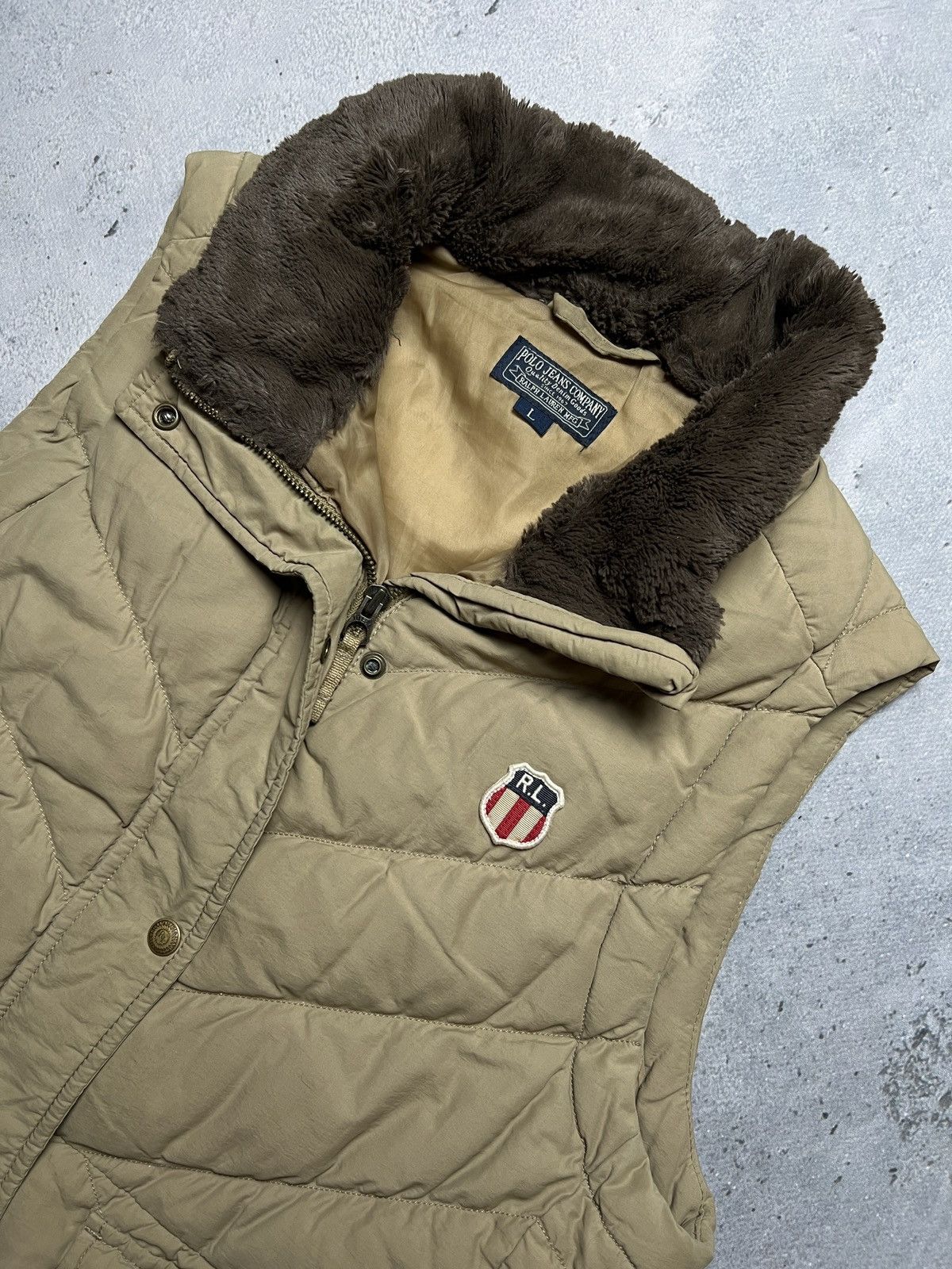 Polo Ralph Lauren Polo Ralph Lauren Down Filled Puffer Vest Polo Jeans Company Size US L / EU 52-54 / 3 - 4 Thumbnail