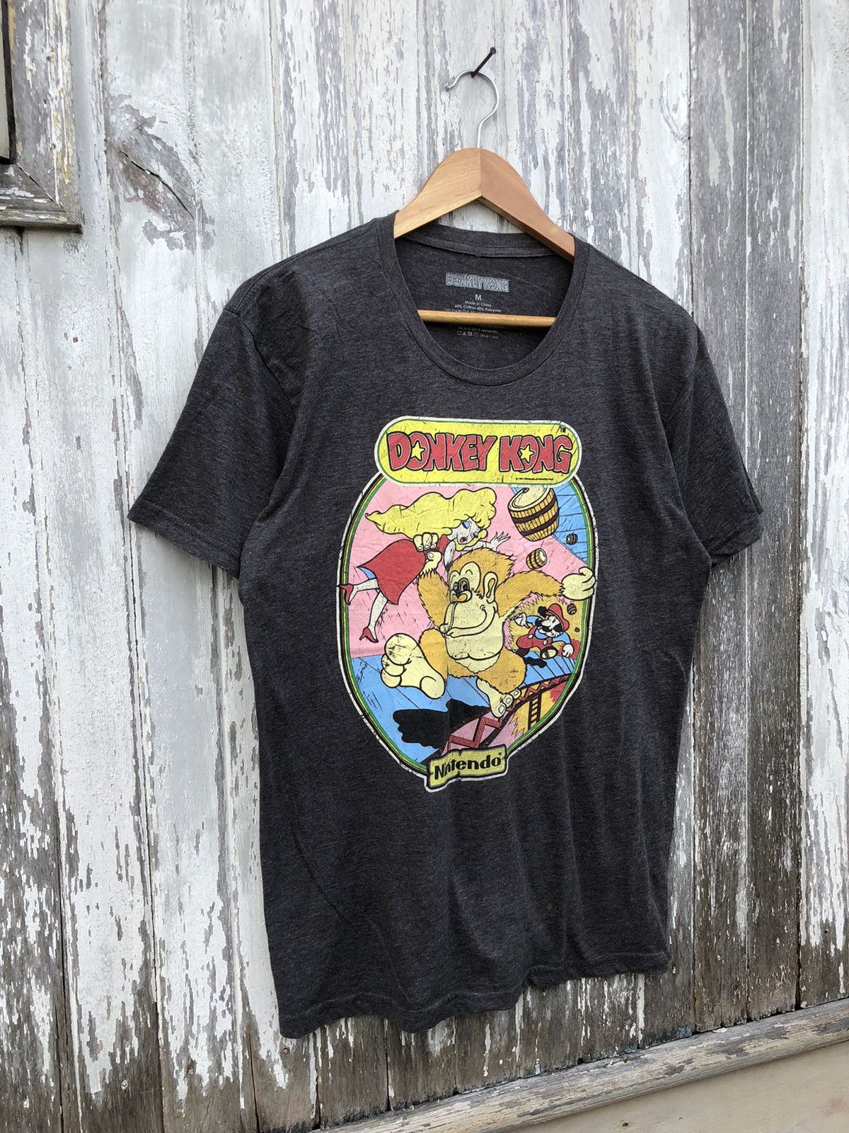 Cartoon Network × Nintendo × Vintage Nintendo 2019 Donkey Kong Tshirts Size US M / EU 48-50 / 2 - 6 Thumbnail