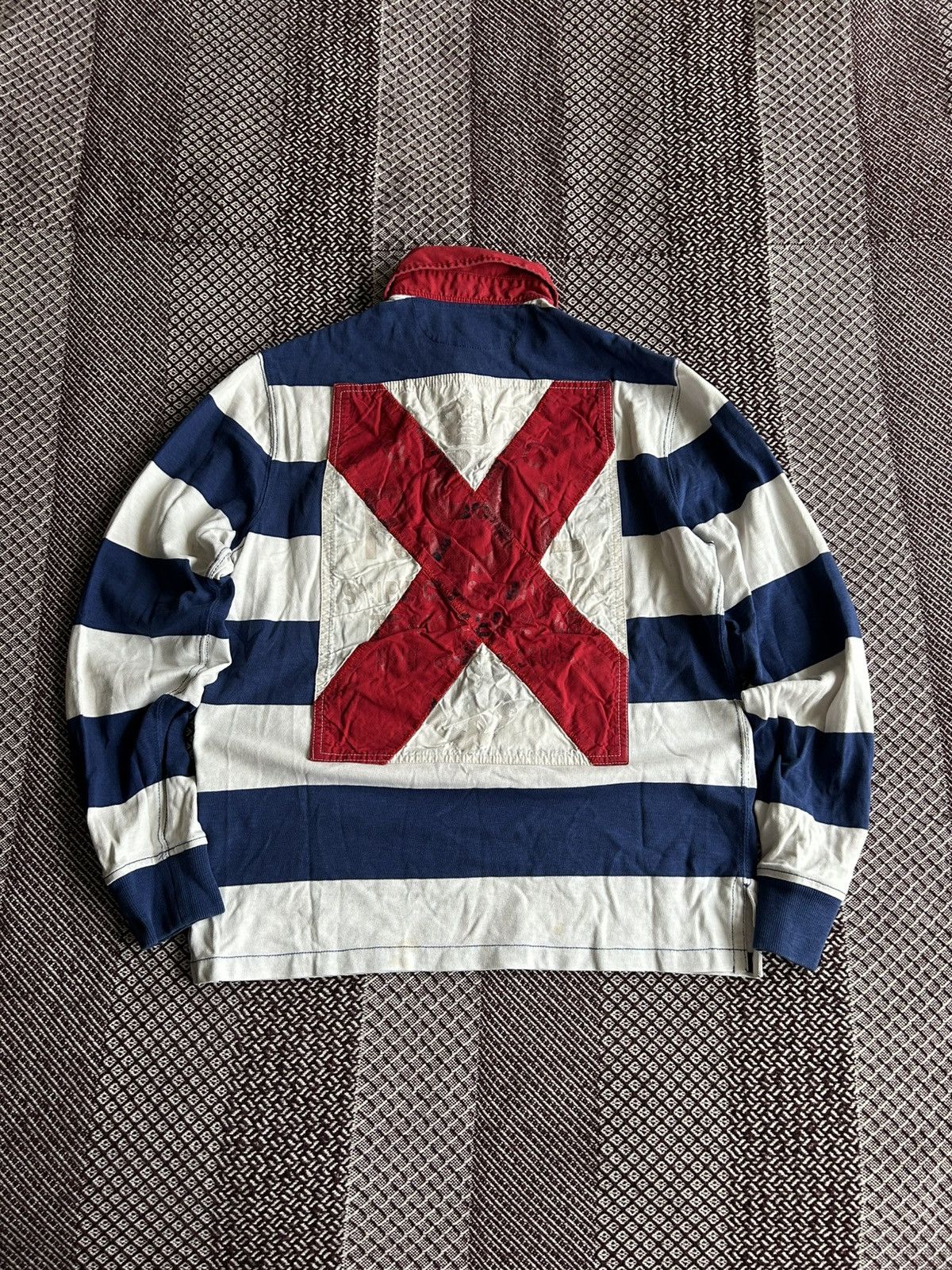 Polo Ralph Lauren Vintage Polo Ralph Lauren Custom Fit Long Sleeve Rare Size S Size US S / EU 44-46 / 1 - 12 Thumbnail