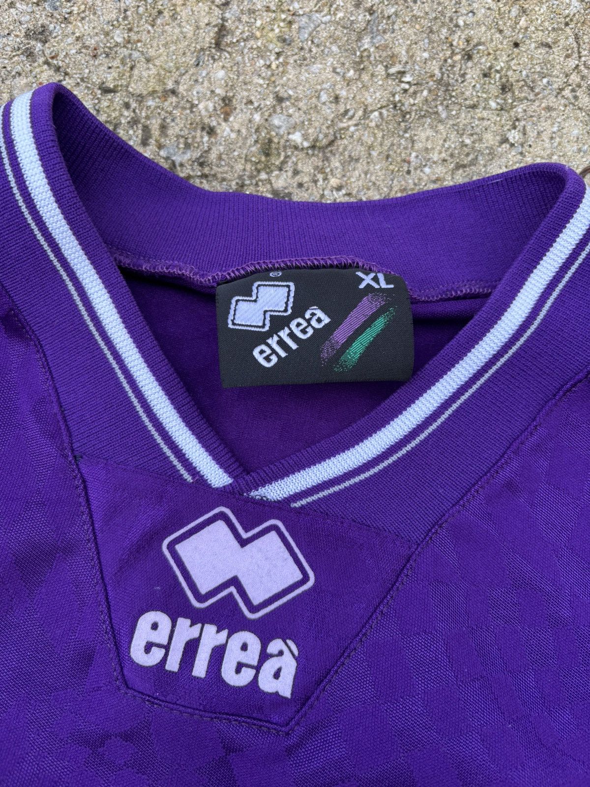 Errea Vintage Soccer Jersey Size US XL / EU 56 / 4 - 2 Thumbnail