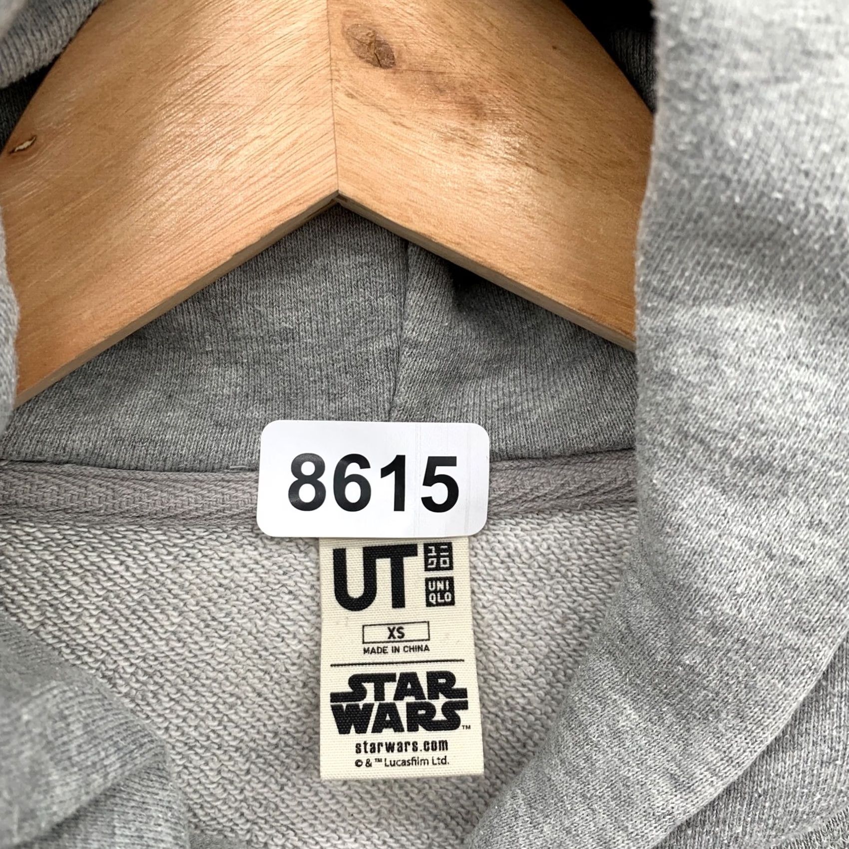 Uniqlo Uniqlo Star Wars Hoodie Mens XS Gray Darth Vader Pullover Hooded Pockets movie Size US XS / EU 42 / 0 - 6 Thumbnail