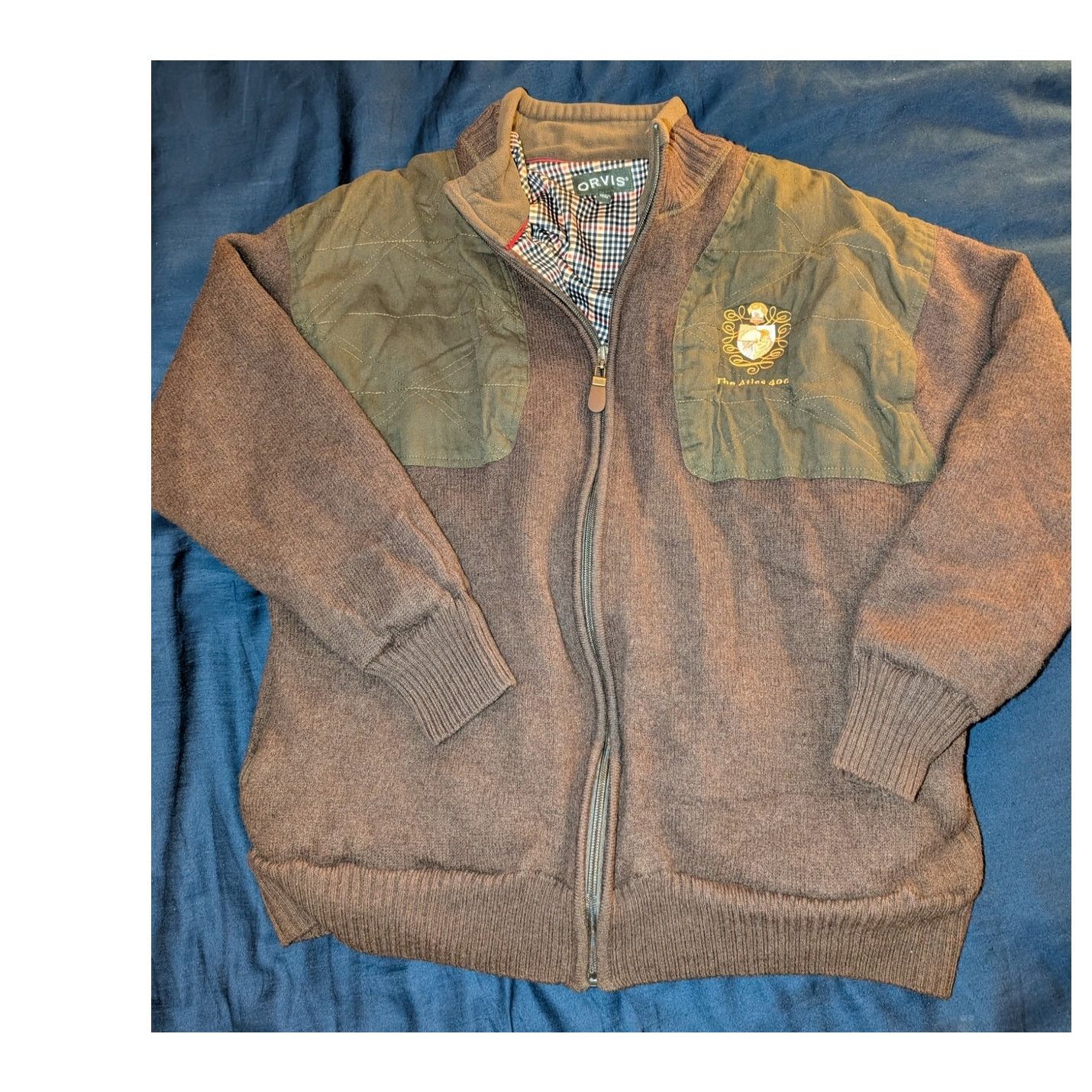 Orvis Orvis Shooting jacket Wool Sleeve Full Zip sweater XL Size US XL / EU 56 / 4 - 1 Thumbnail
