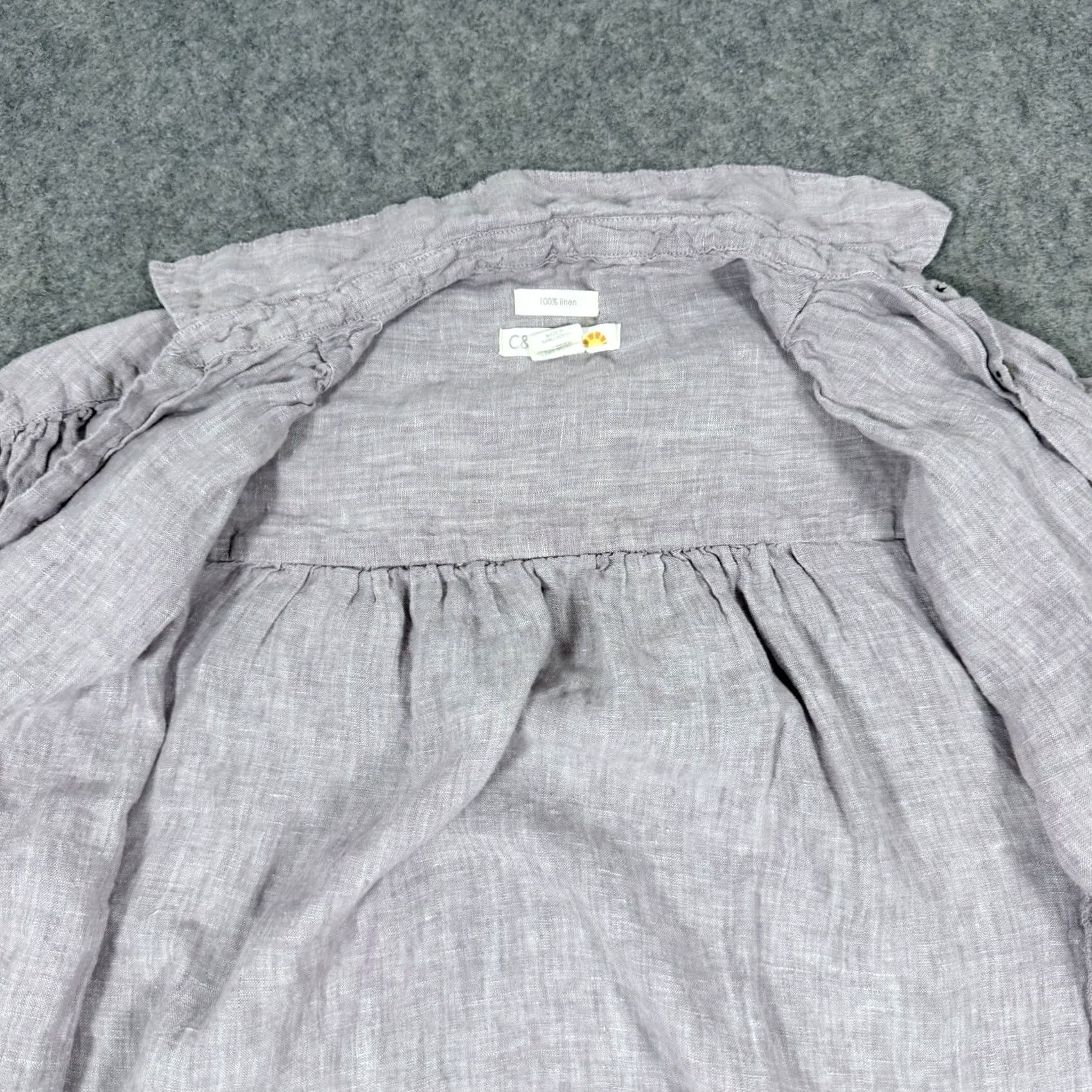 Vintage C&C California Button-Front Midi Casual Shirt Dress Women's Small Gray Shirt Dress Womens Small Gray Vintage No Size S / US 4 / IT 40 - 7 Thumbnail