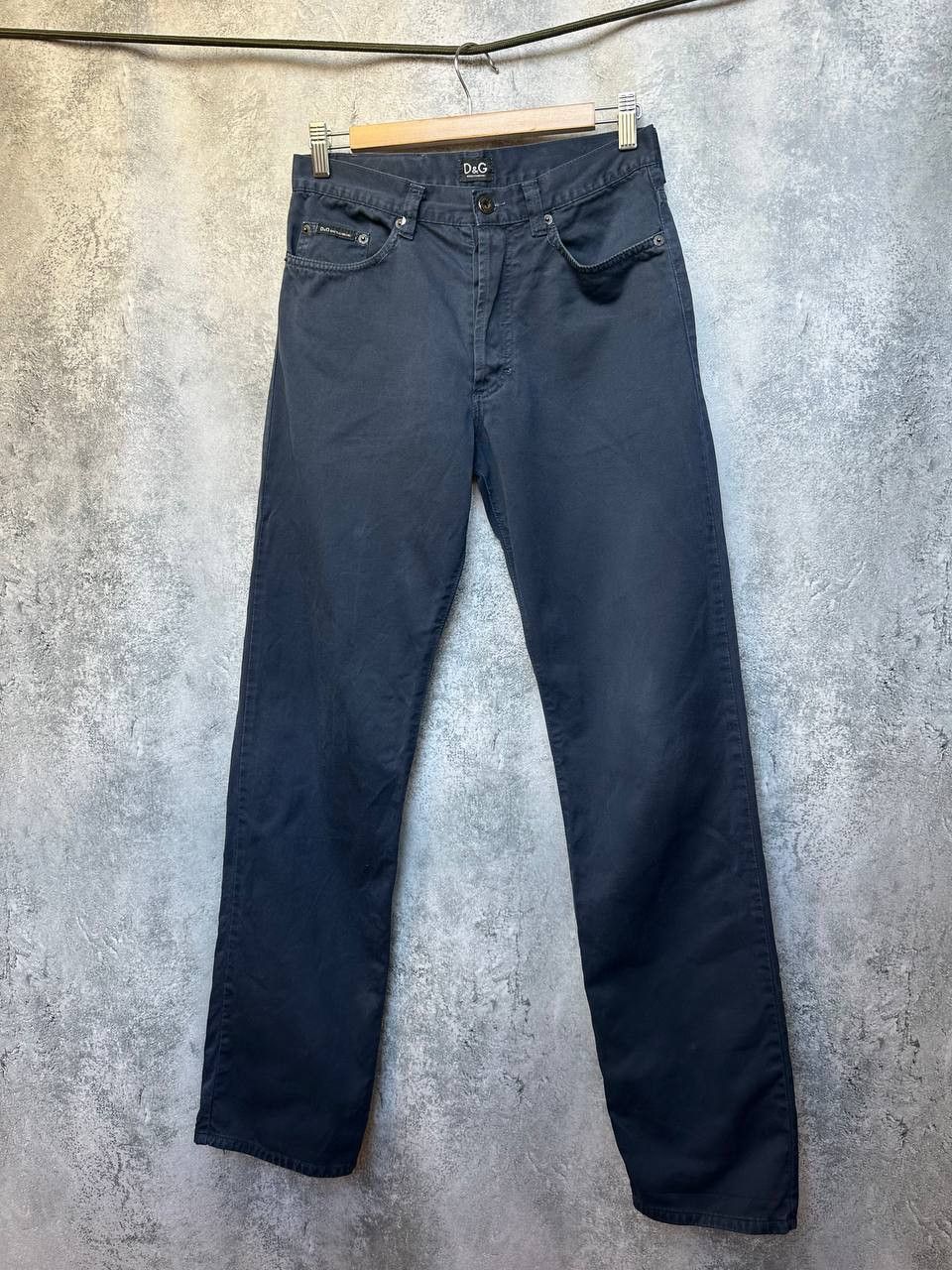 Dolce & Gabbana Dolce & Gabbana Vintage Blue Cotton Pants Jeans Italy Size US 28 / EU 44 - 1 Thumbnail