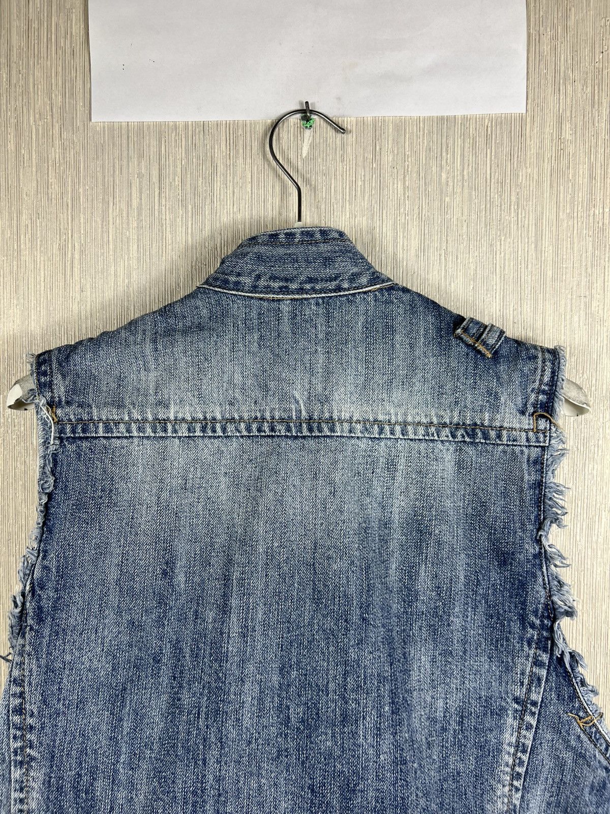 Dsquared2 Archive Dsquared2 denim sleeveless vest zip jacket vintage Size US M / EU 48-50 / 2 - 19 Thumbnail