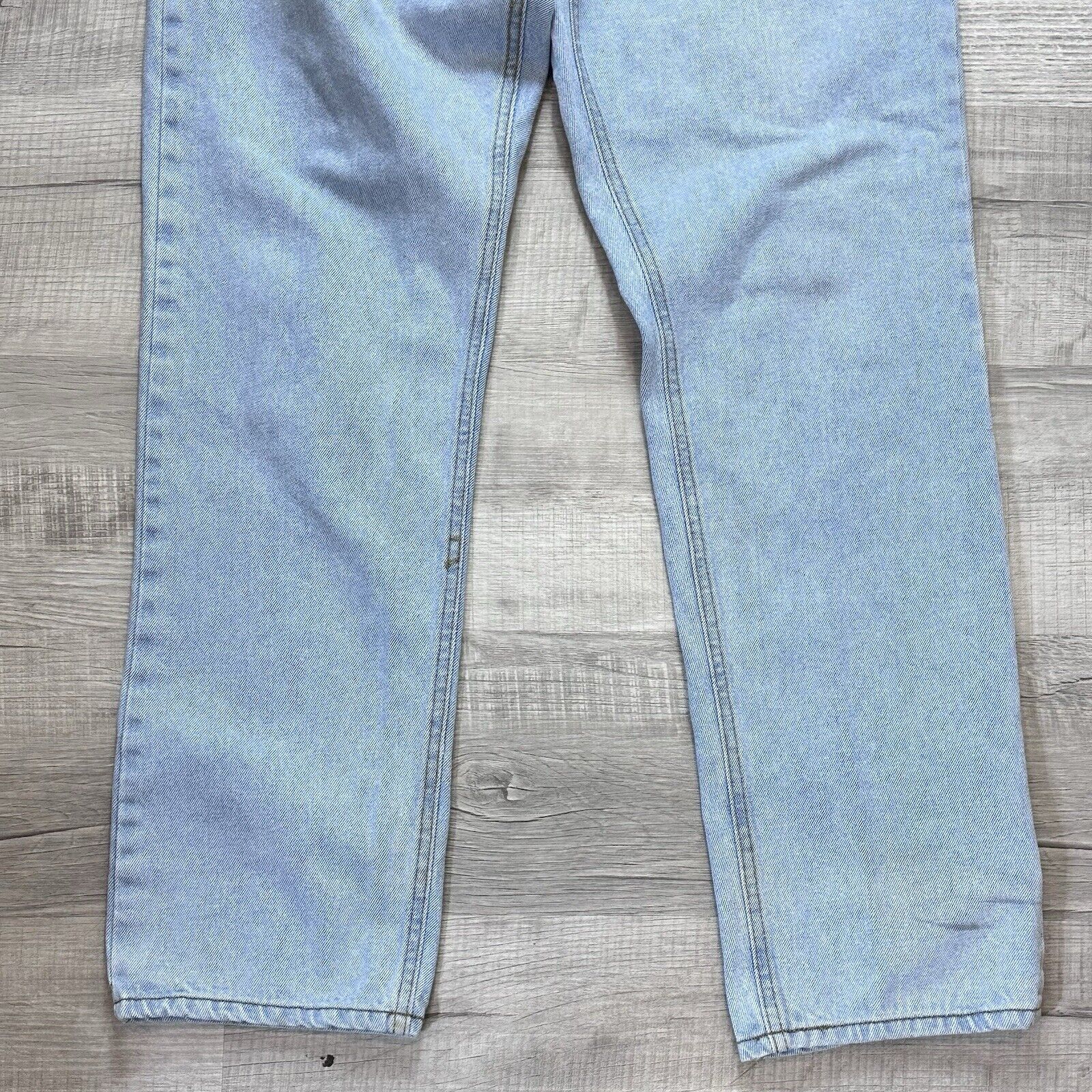 Bugle Boy Vintage Bugle Boy 705 Denim Jeans 36x32 Light Wash Size US 36 / EU 52 - 3 Thumbnail