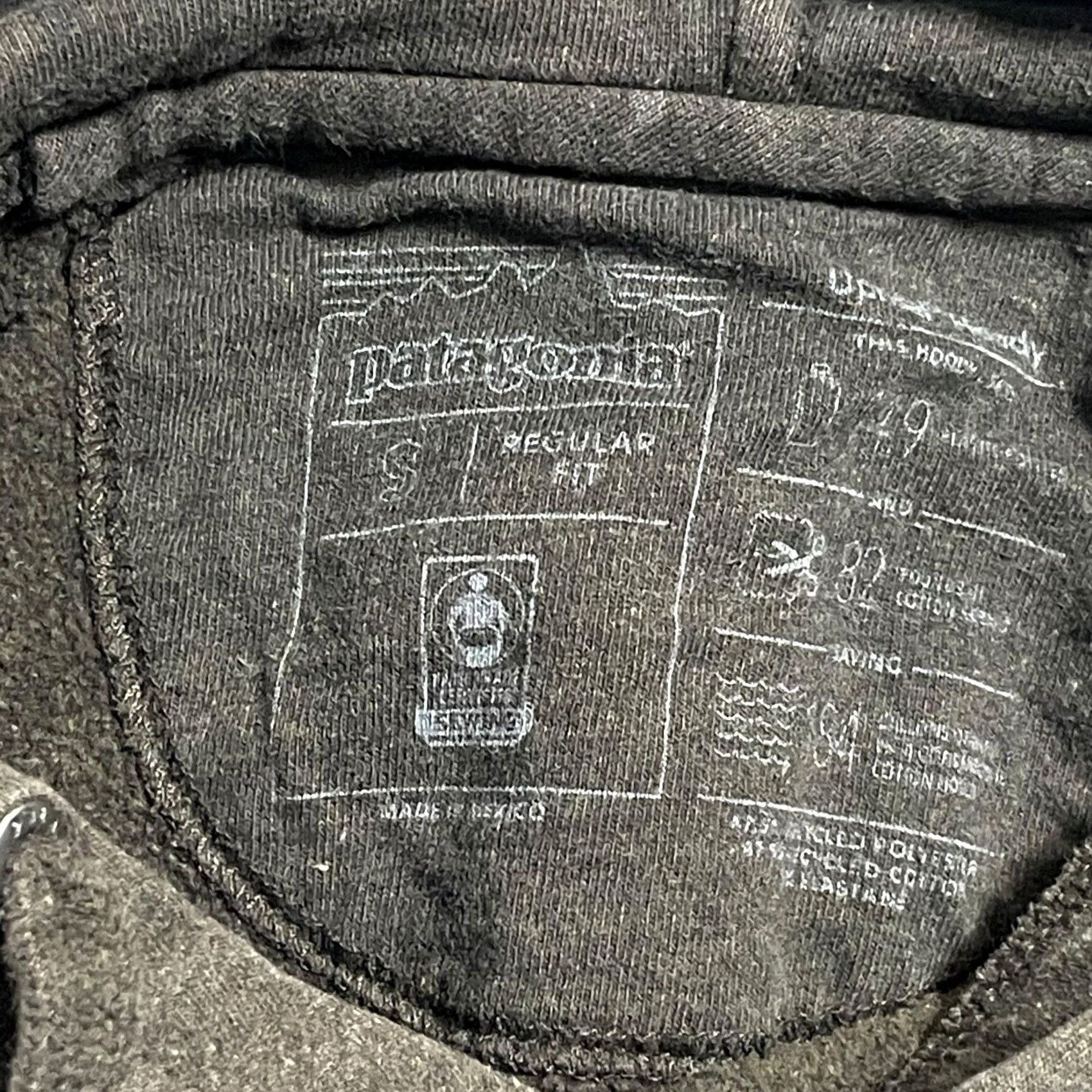 Patagonia Patagonia Uprisal Hoodie Gray Logo Pullover Fleece Sweatshirt Adult S Mens Size US S / EU 44-46 / 1 - 5 Thumbnail