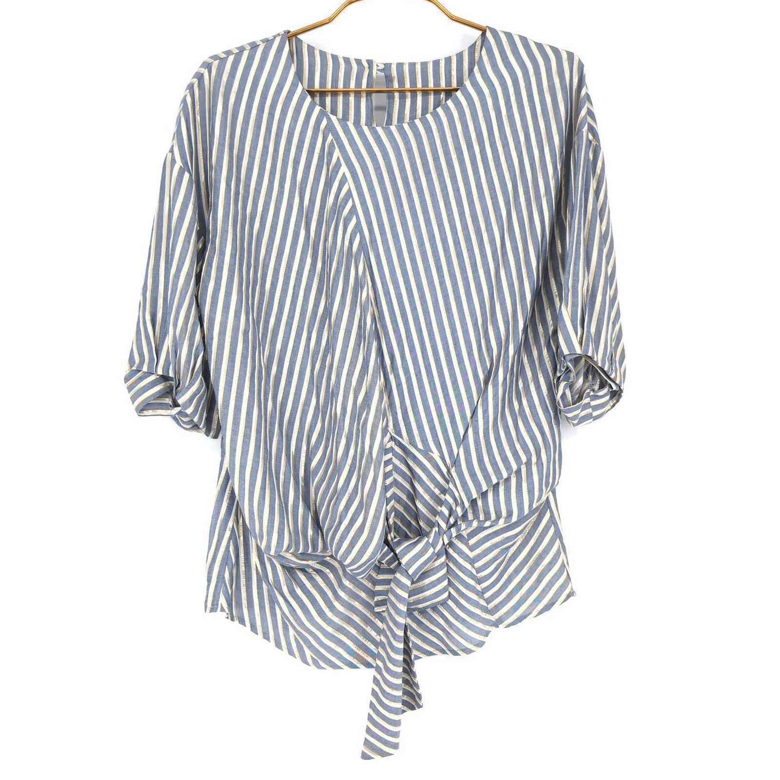 Eva Franco Anthropologie Eva Franco SAMPLE PIECE Marin Striped Top Sz 6 Size M / US 6-8 / IT 42-44 - 2 Thumbnail