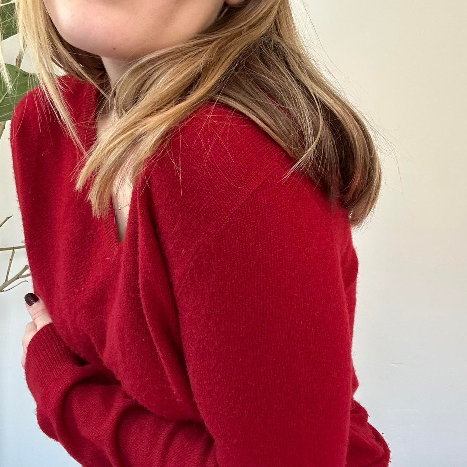 Osklen Red Cashmere Osklen Sweater Size S / US 4 / IT 40 - 7 Thumbnail