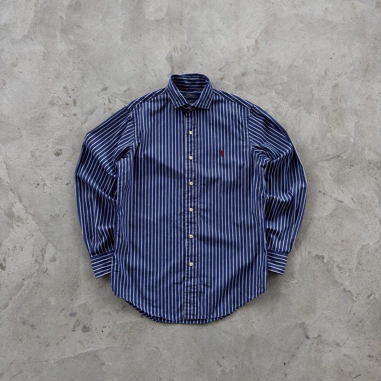 Polo Ralph Lauren Vintage 90s Polo Ralph Lauren Striped Button Ups Shirt Size US S / EU 44-46 / 1 - 1 Thumbnail