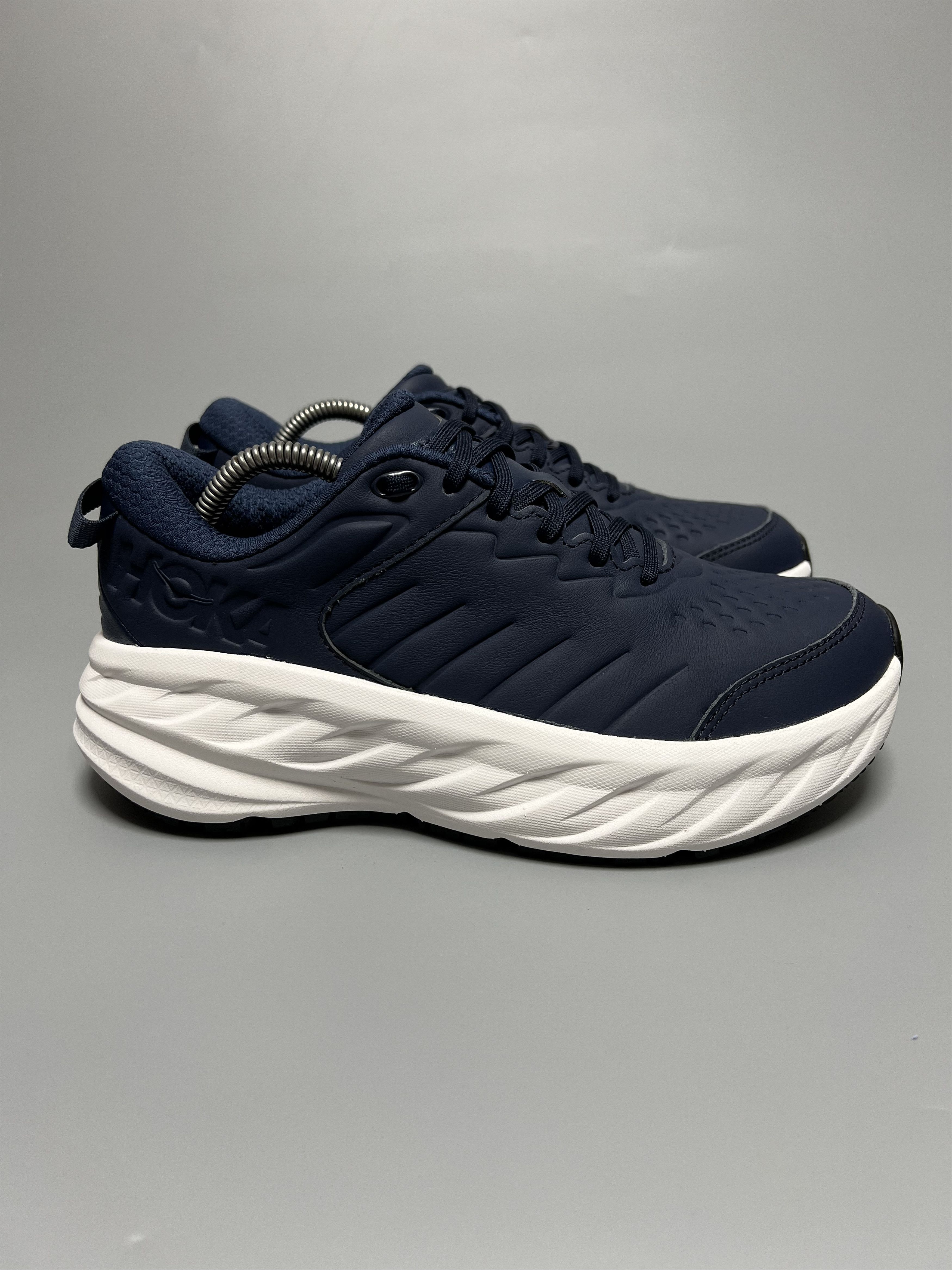 Hoka One One Bondi Sr Running Shoes Walking Slip Resistant in Blue, Men's (Size 8)