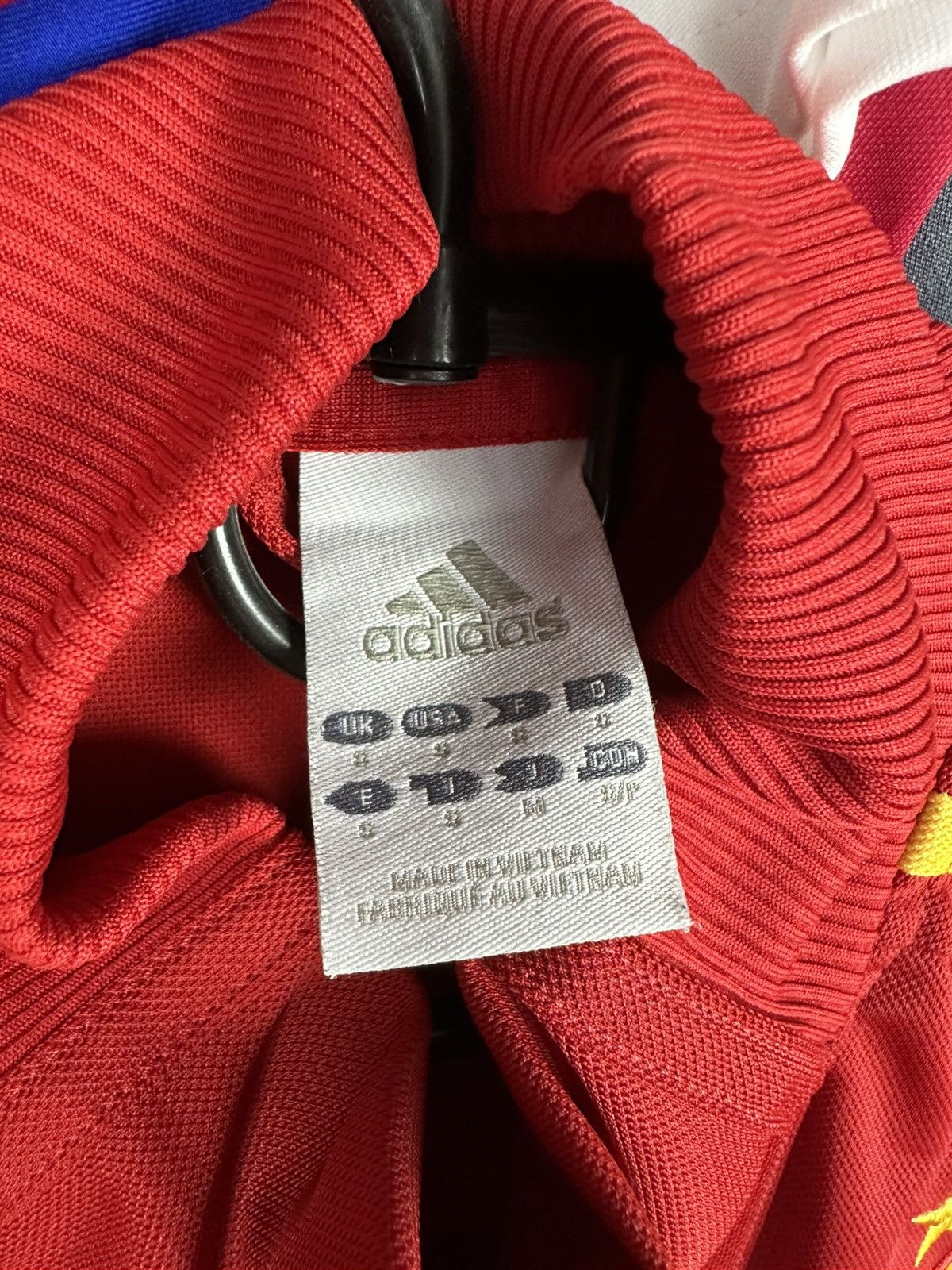 Adidas ADIDAS SPAIN 2012 2013 FOOTBALL SOCCER TRACK TOP JACKET Size US S / EU 44-46 / 1 - 6 Thumbnail