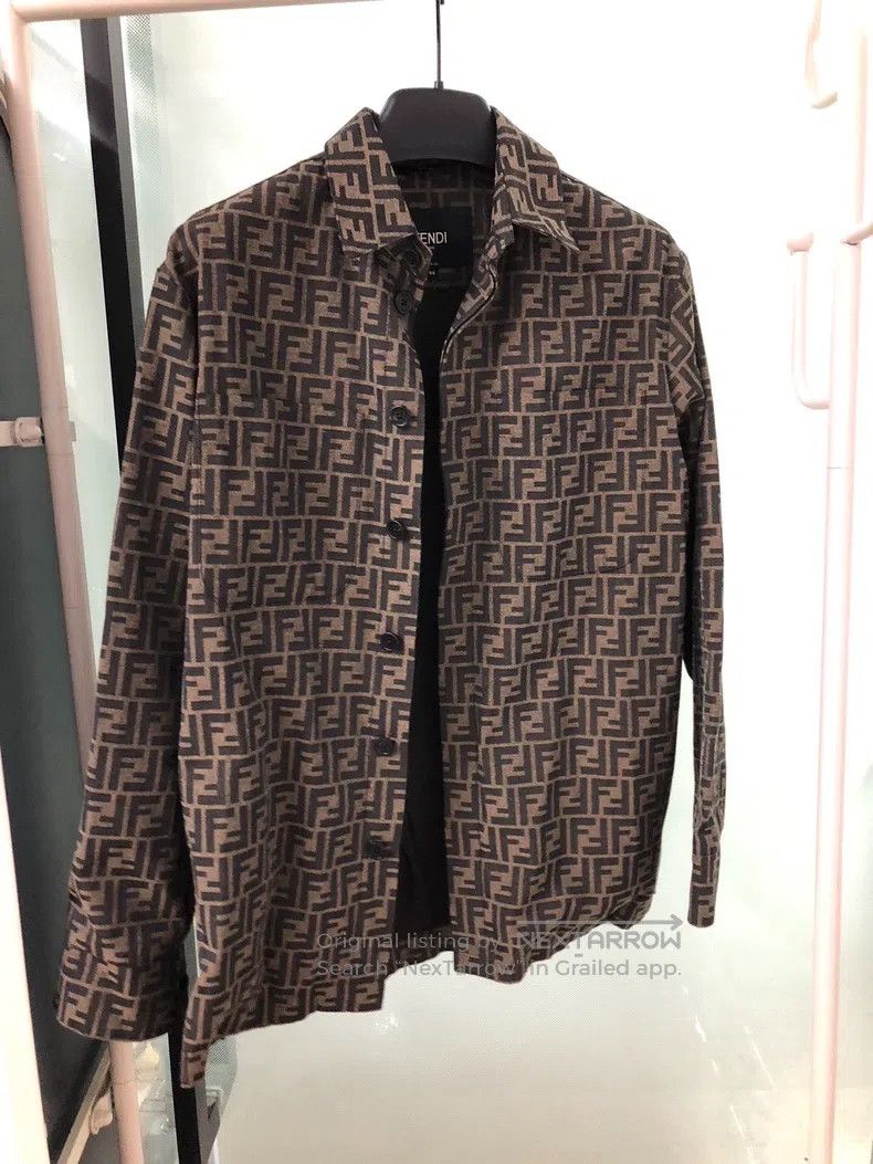 Fendi Fendi All-Print Jacket Size M / US 6-8 / IT 42-44 - 1 Thumbnail