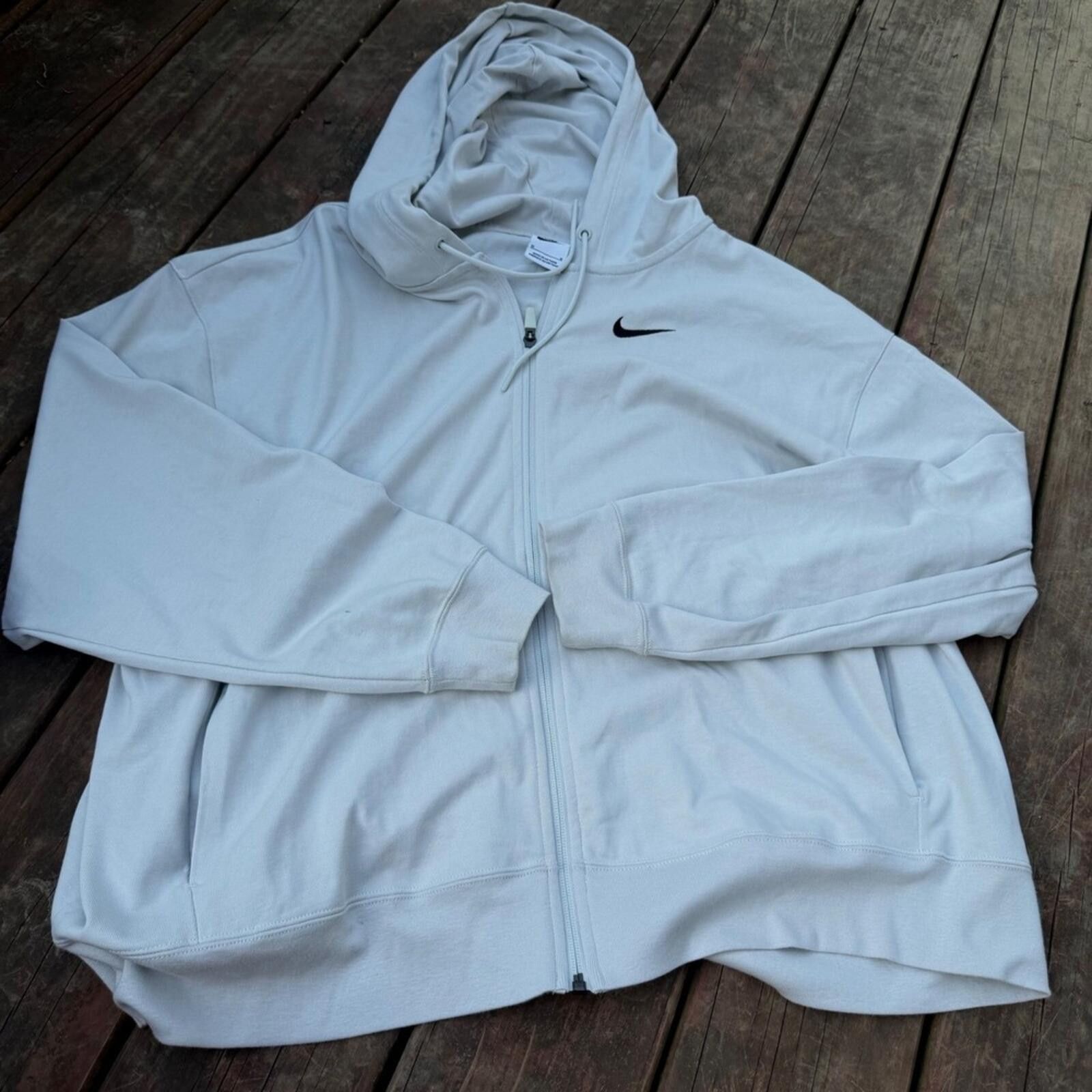 Nike Nike Womens Full Zip Hoodie Size XL / US 12-14 / IT 48-50 - 1 Thumbnail