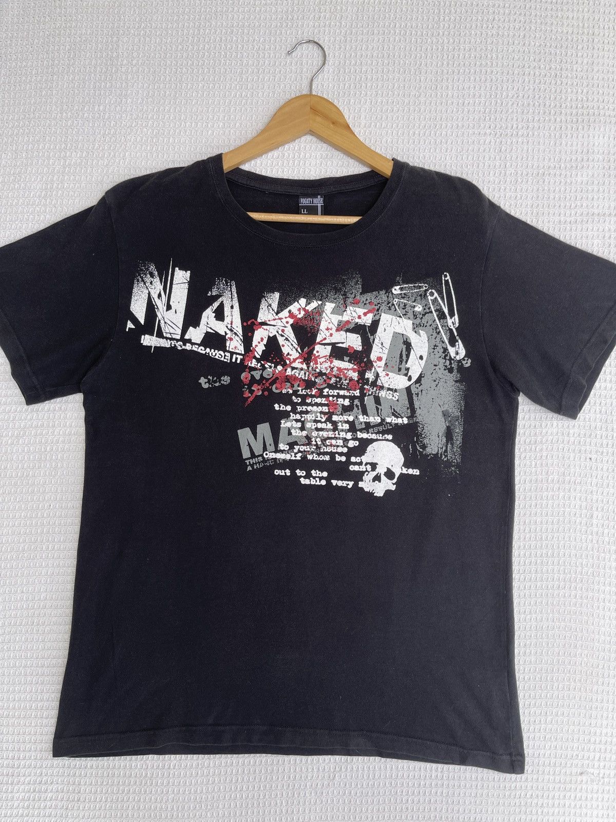 If Six Was Nine Last Drop🔥Rare🔥Japanese NAKED Seditionaries Punk T Shirt Size US L / EU 52-54 / 3 - 7 Thumbnail
