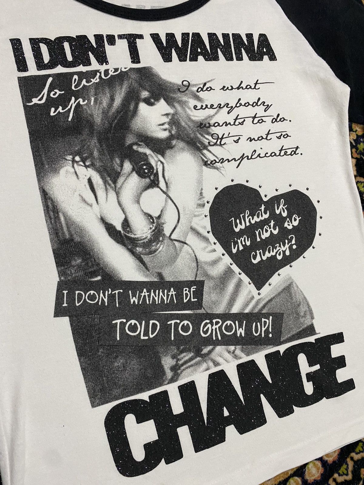 Beauty Beast × Japanese Brand Spinkle poem I DONT WANNA CHANGE long sleeve Size US M / EU 48-50 / 2 - 3 Thumbnail