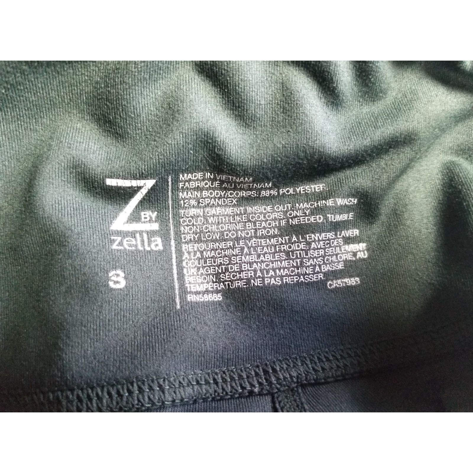 Vintage Z by Zella Leggings Women’s Small Ankle Green Pockets Athletic Stretch Quick Care Slim Skinny CrossFit Yoga Running Size 28" / US 6 / IT 42 - 6 Thumbnail