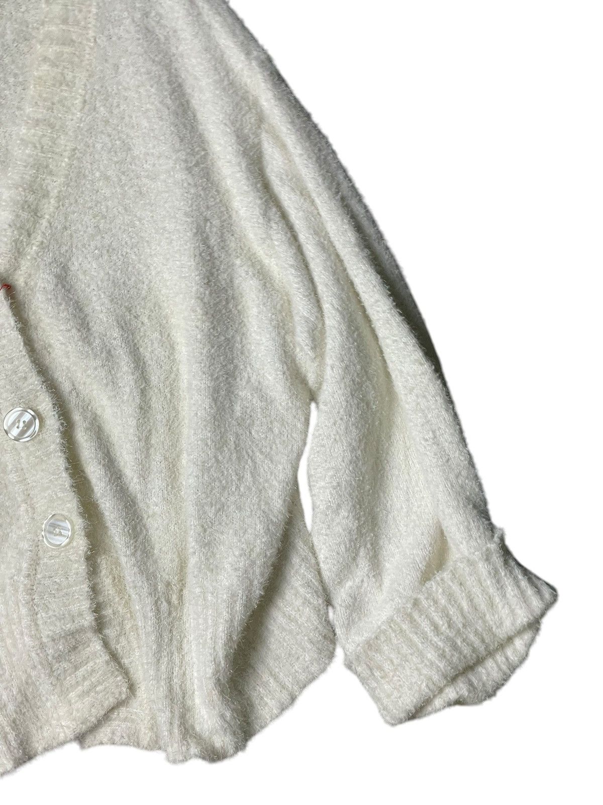 Japanese Brand × Vintage VISAGE Brand Wool Knit Cosy Cardigan (96) Size L / US 10 / IT 46 - 3 Thumbnail