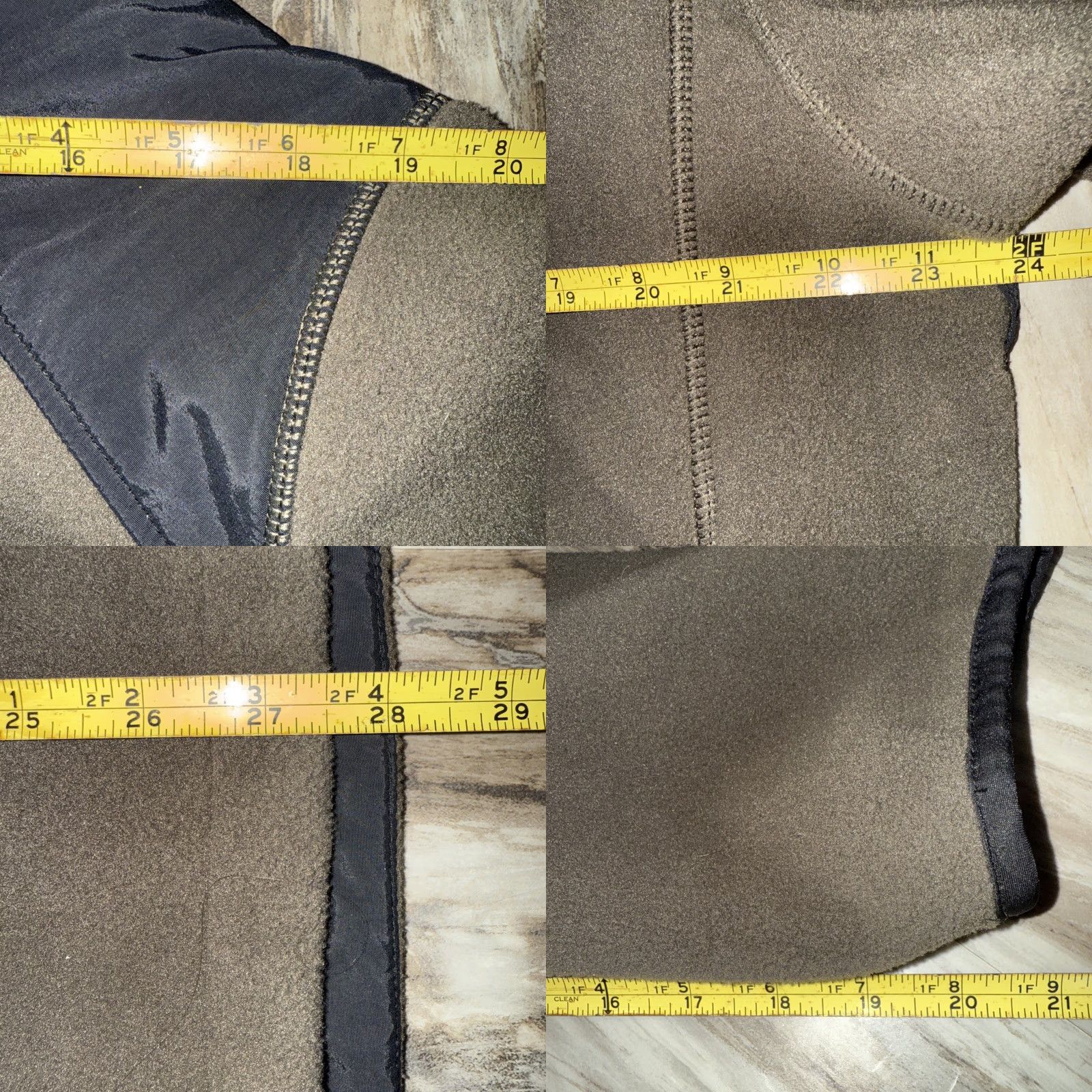 Eddie Bauer Eddie Bauer Fleece Jacket Men’s M Mid-Length Zip Olive Brown Outdoor Earth Tone Size US M / EU 48-50 / 2 - 9 Thumbnail