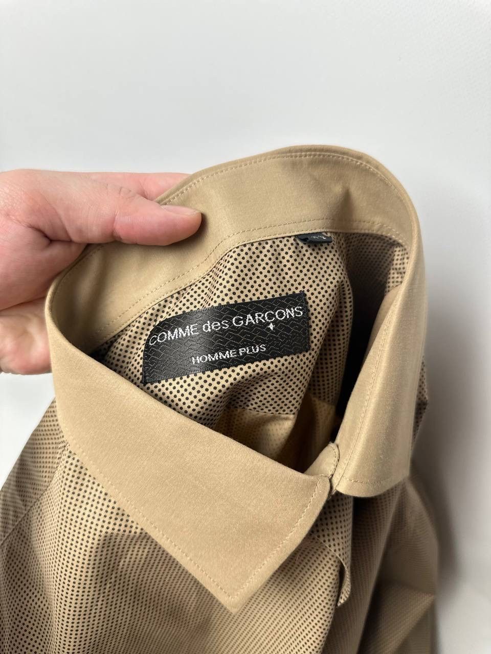 Comme des Garcons Homme Plus Comme des Garcons Homme Luxury Dress Classic Shirt Button Up Size US L / EU 52-54 / 3 - 5 Thumbnail