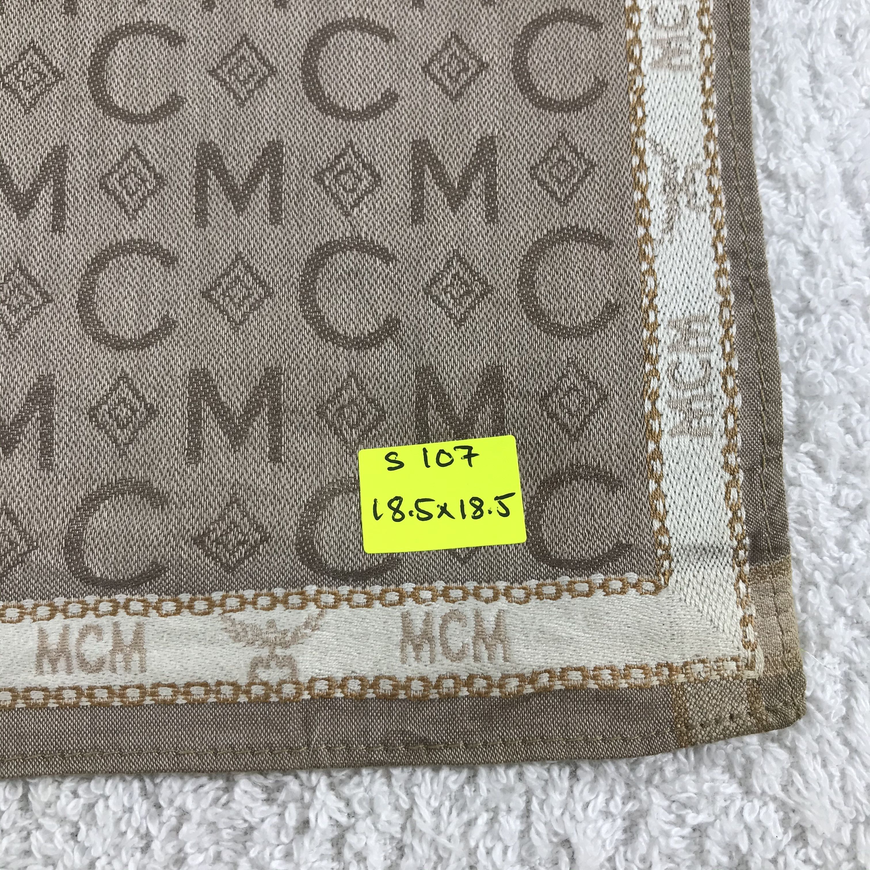 MCM × Vintage MCM Bandana / Handkerchief / Neckerchief - S107 Size ONE SIZE - 5 Thumbnail