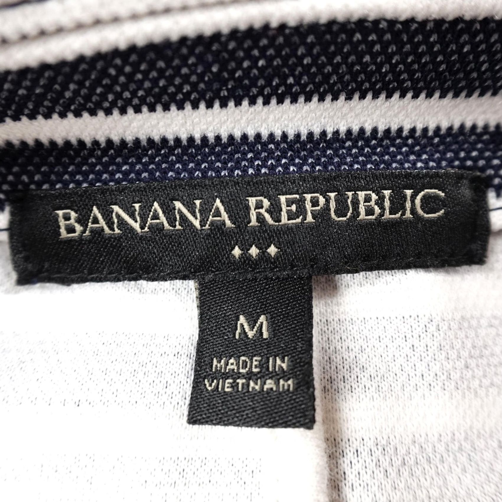 Banana Republic Banana Republic Blazer Womens M Blue Stripe Knit Sport Coat Jacket Career Size M / US 6-8 / IT 42-44 - 4 Thumbnail