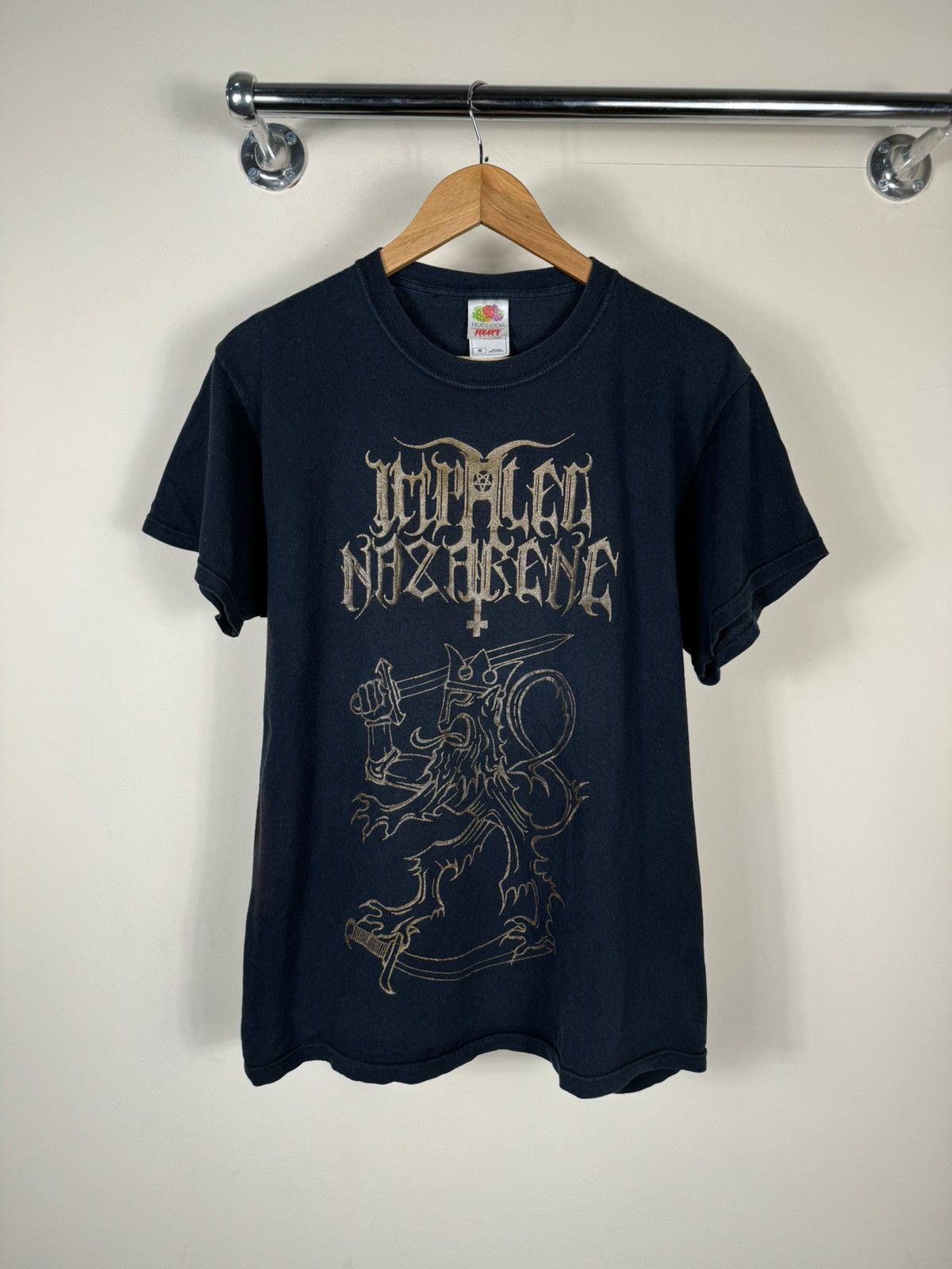 Band Tees × Vintage Impaled Nazarene Let’s Fucking Die Vintage Band T Shirt Size US M / EU 48-50 / 2 - 1 Thumbnail