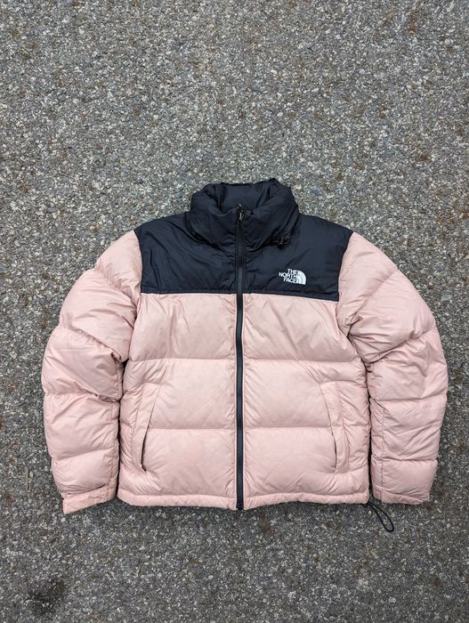 North face outlet nuptse misty rose