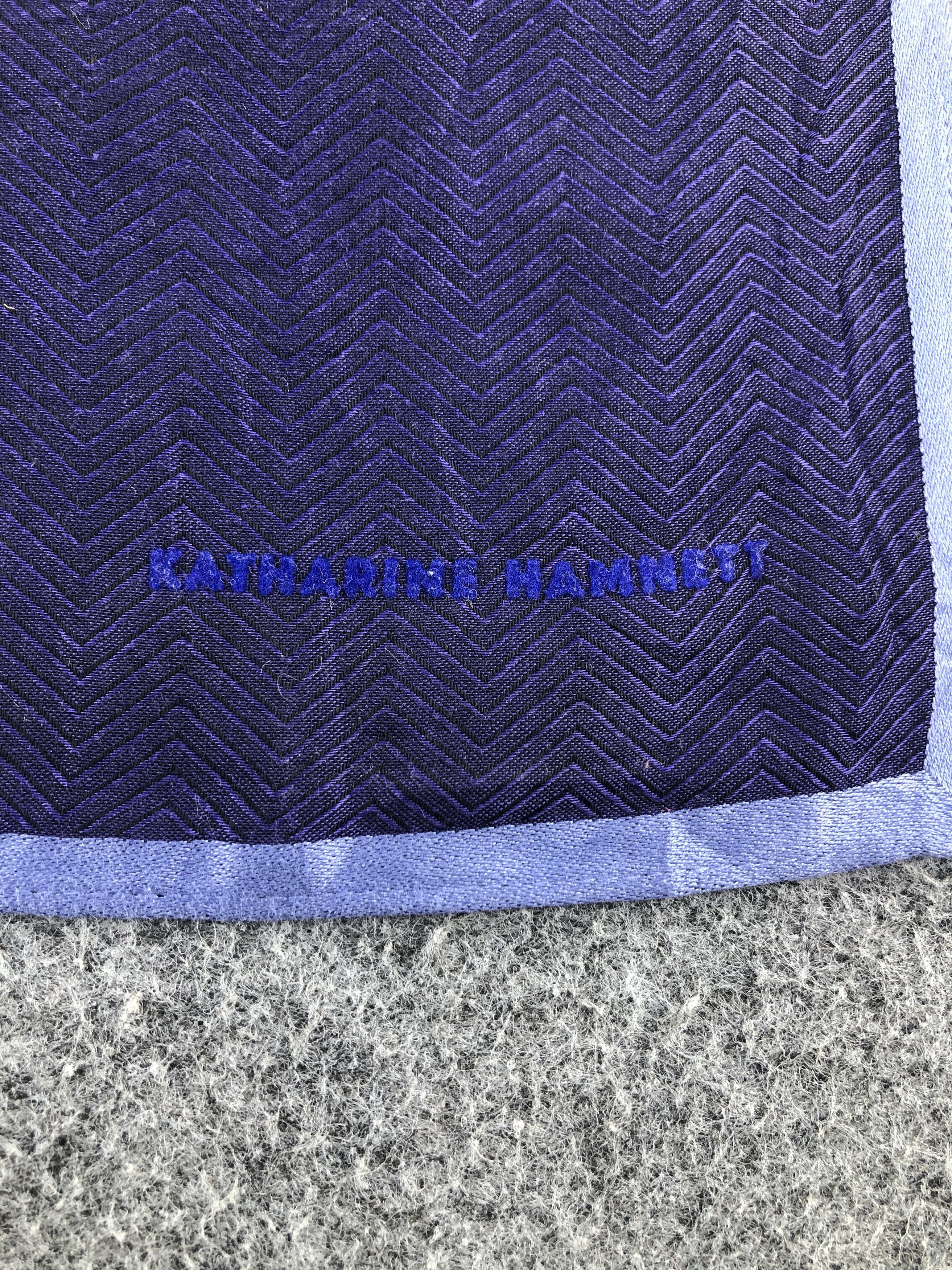 Katharine Hamnett London × Vintage Katharine Hamnett Handkerchief / Bandana / Neckerchief Size ONE SIZE - 5 Thumbnail