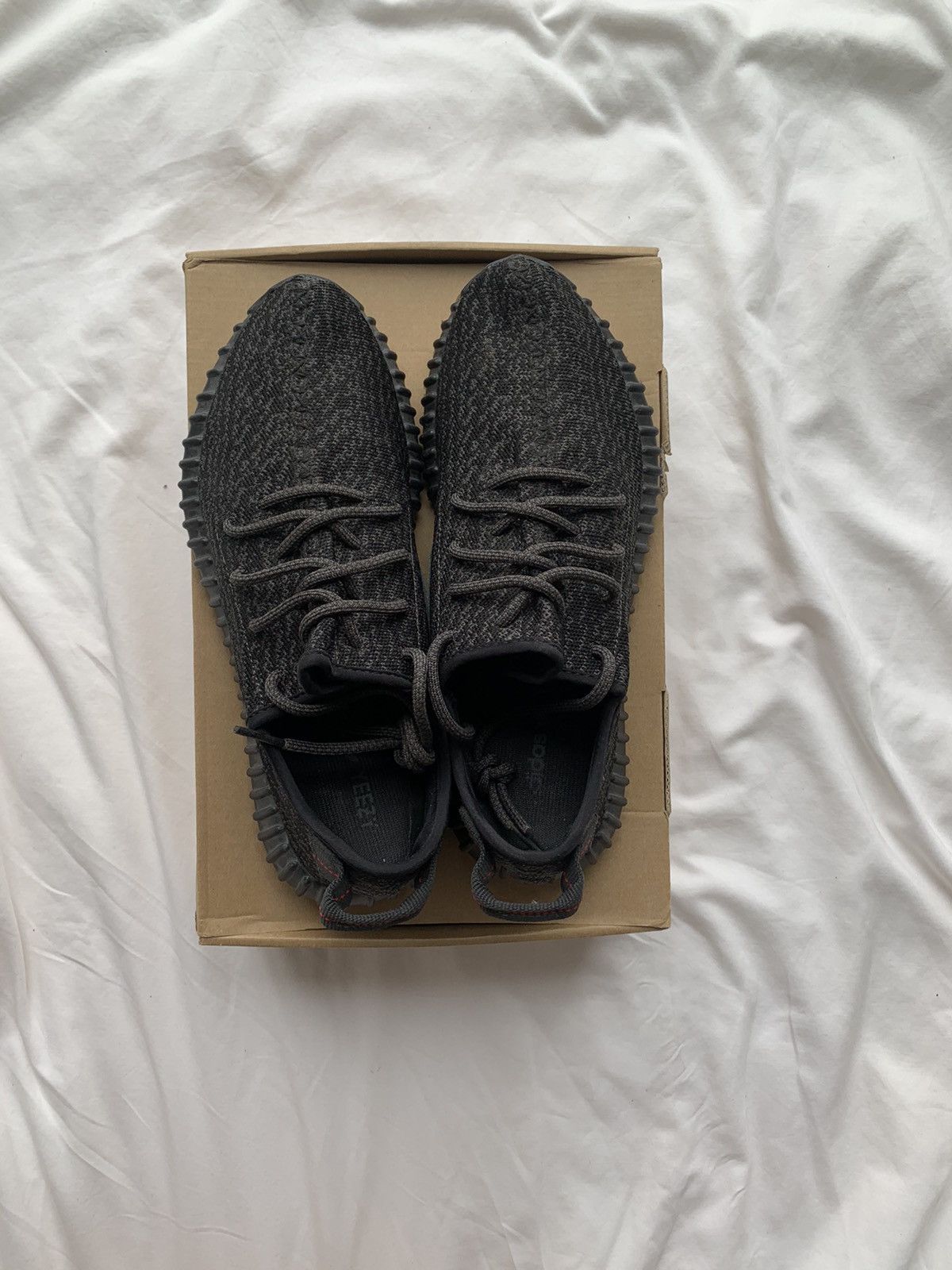 Adidas × Yeezy Adidas Yeezy Boost 350 Pirate Black 2015 - US9 Size US 9 / EU 42 - 6 Thumbnail