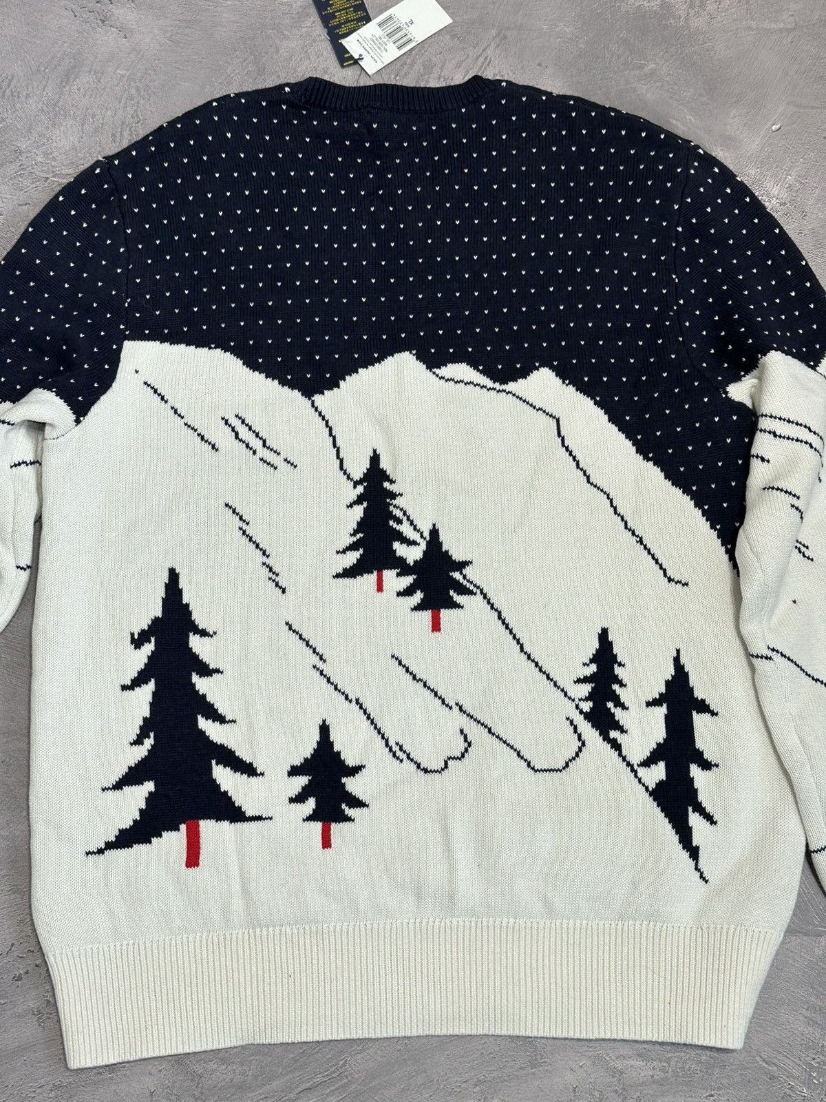 Polo Ralph Lauren Polo Ralph Lauren Classic Downhill Skier Graphic Knit Size US XL / EU 56 / 4 - 9 Thumbnail