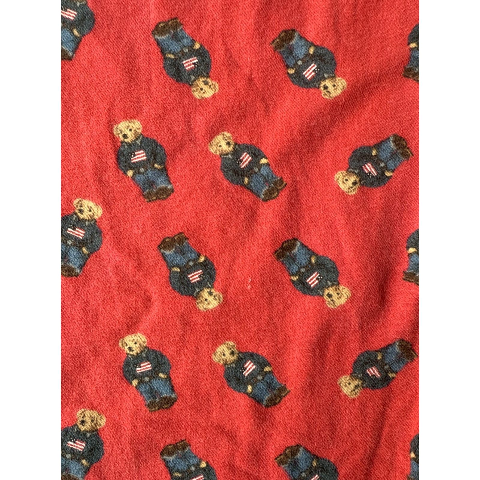 Polo Ralph Lauren VINTAGE Polo Bear Lounge Pants Men’s Large Pajama Sleepwear 100% Cotton Polo Ralph Lauren Bear Graphic Print Nightwear Mens Size US L / EU 52-54 / 3 - 6 Thumbnail